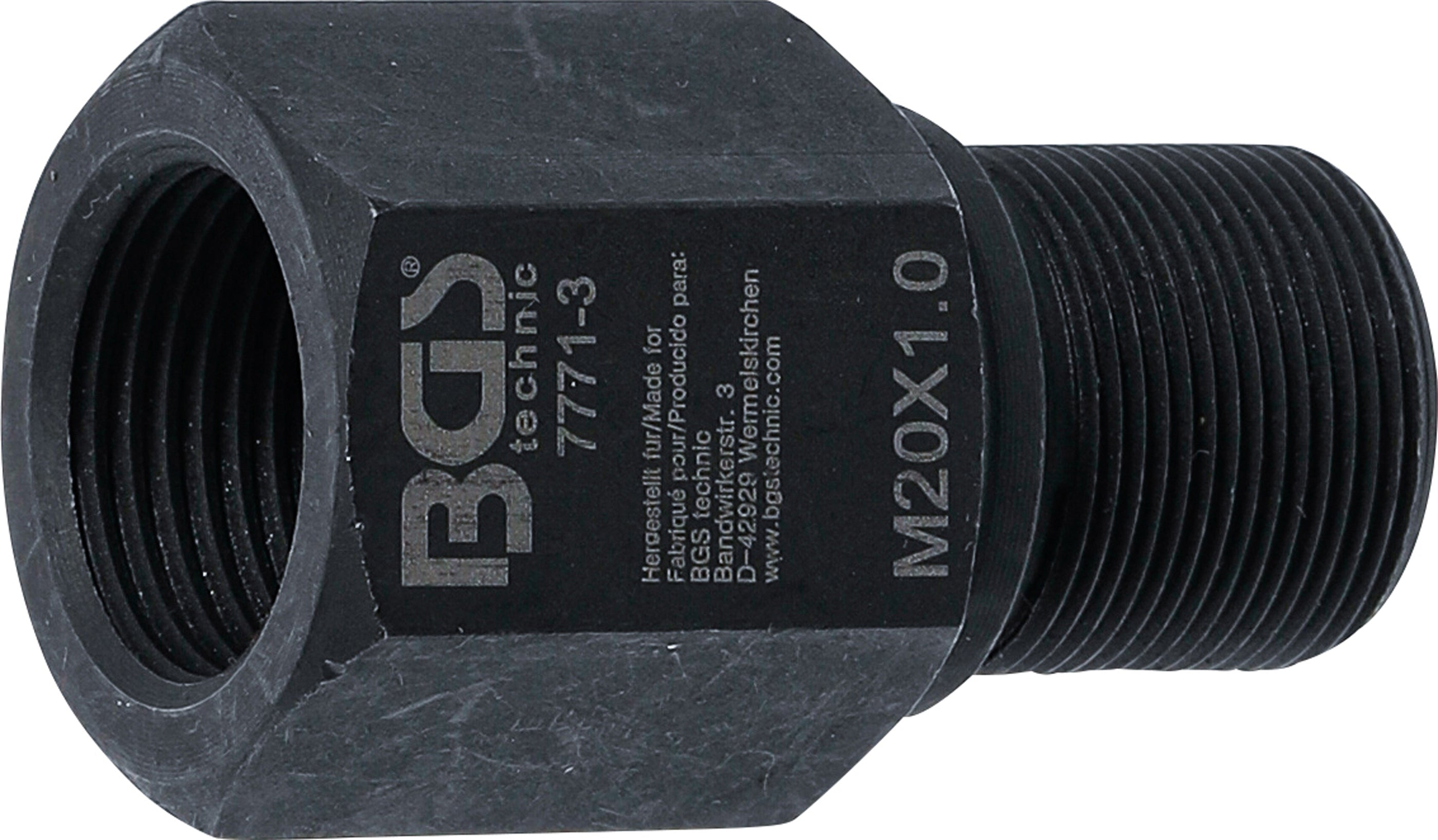 Demonteringsadapter från BGS 7771 | M20 x M20 x 49 mm