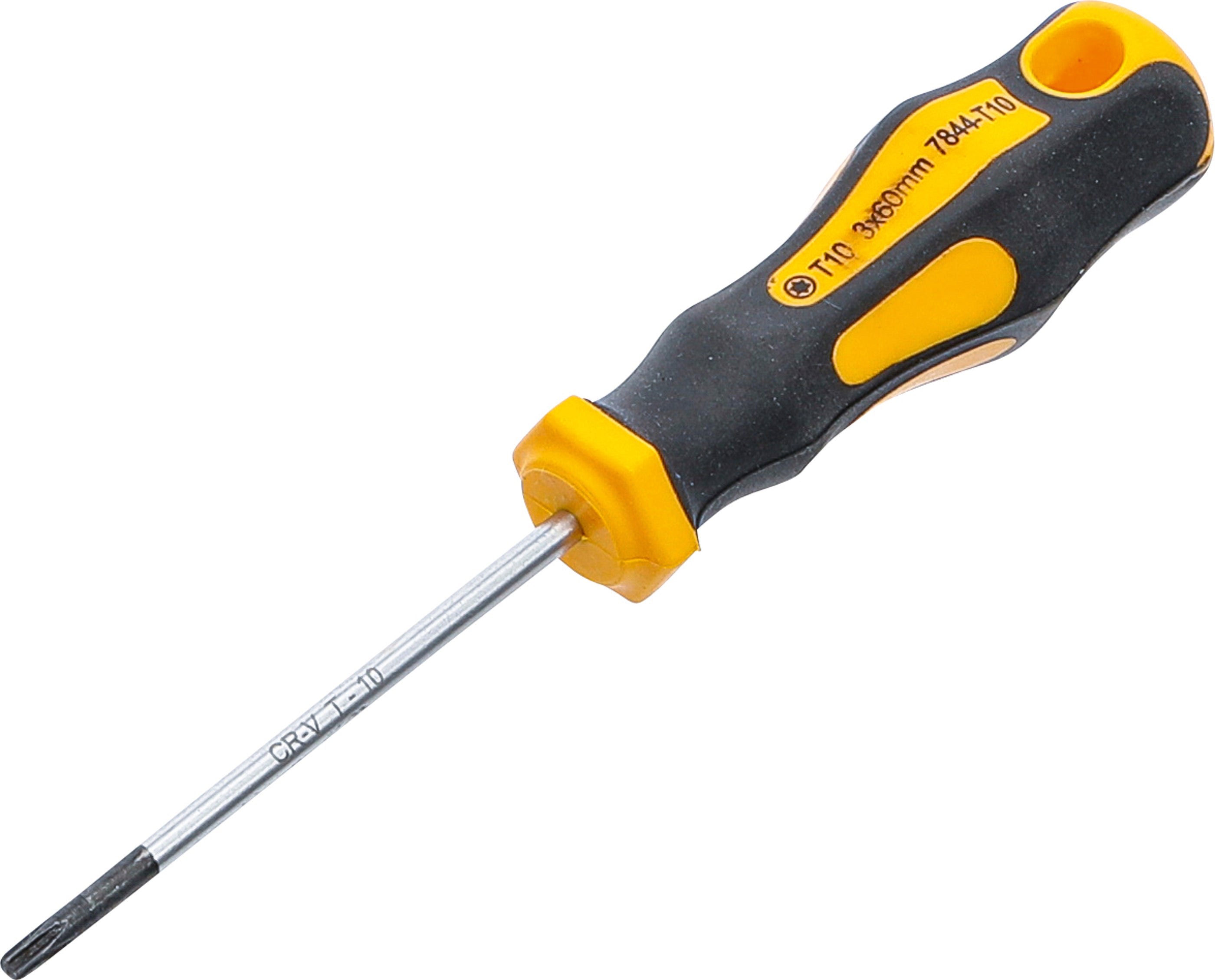 Skruvmejsel | T-Profil (för Torx) T10 | Klinglängd 60 mm
