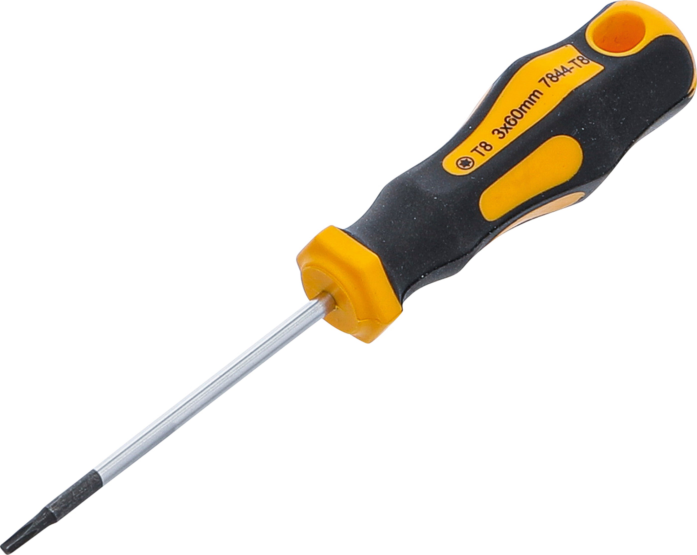 Skruvmejsel | T-Profil (för Torx) T8 | Klinglängd 60 mm