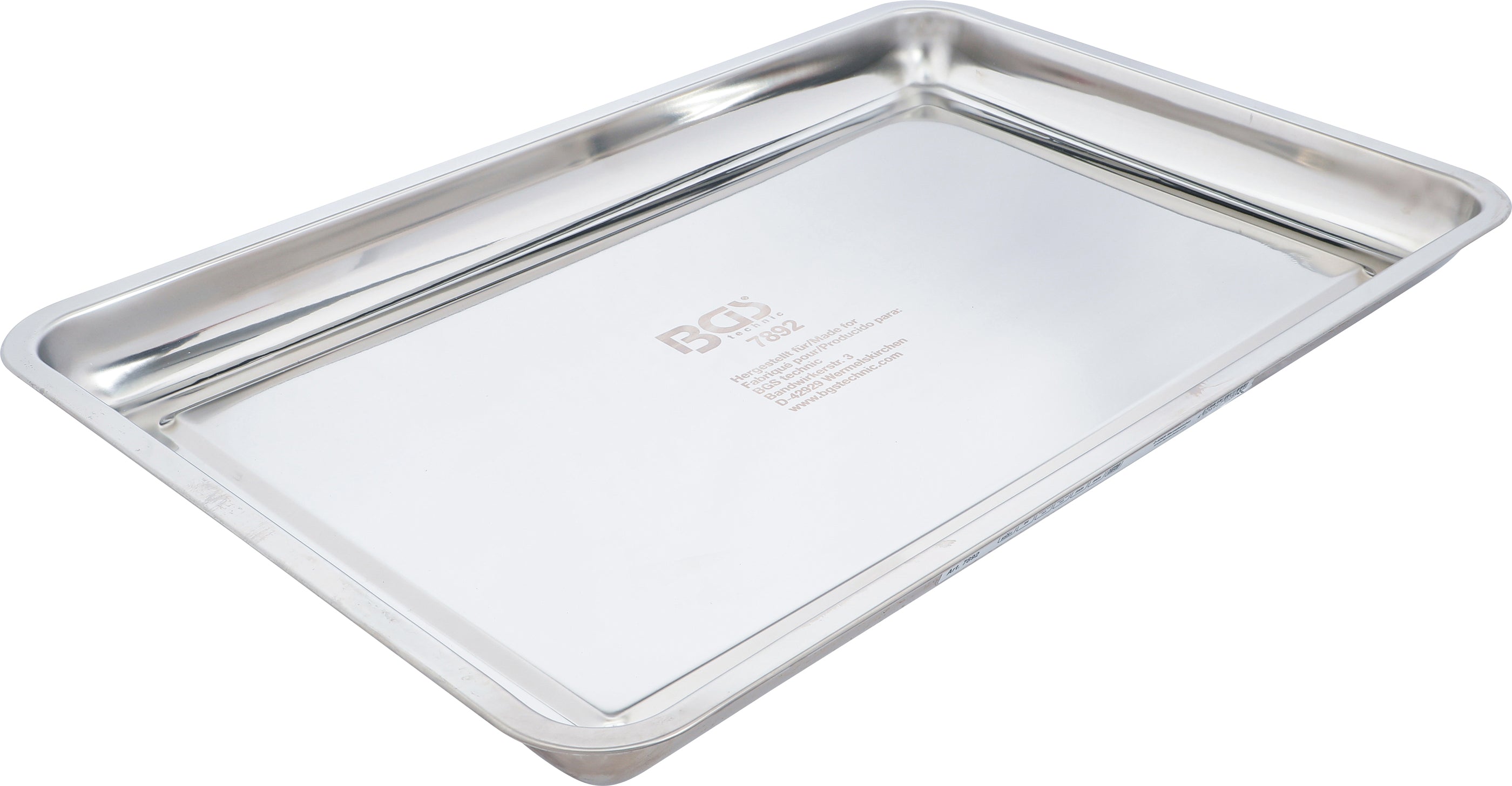 Uppsamlingskar | Rostfritt stål | 600 x 400 mm | 9 l