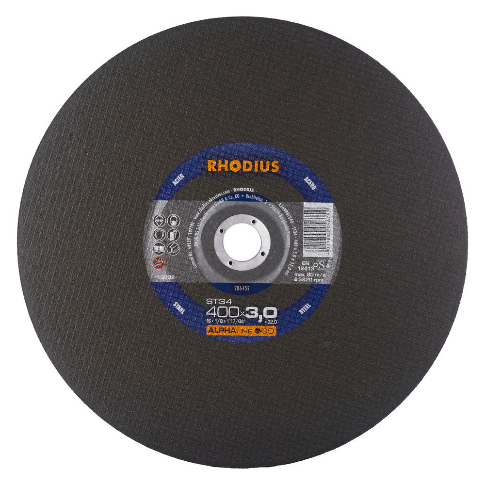 RHODIUS ST34 Kapskiva 400x3,0x32,0 (10 förp)