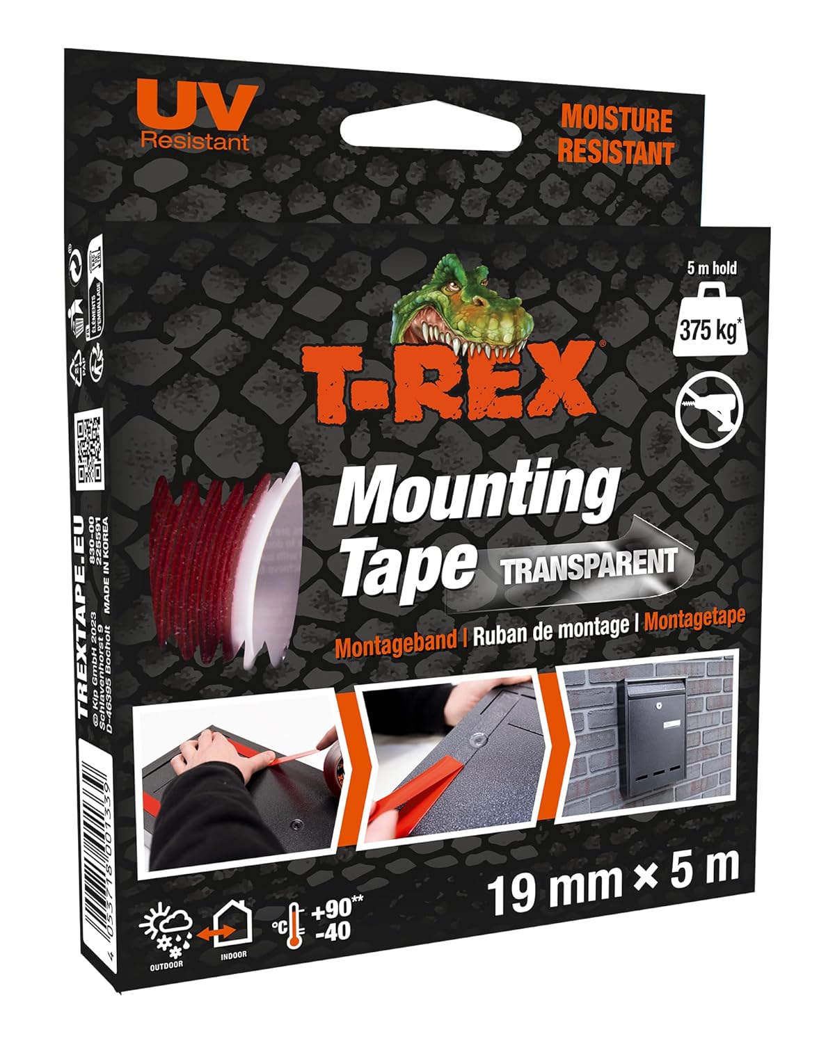 T-Rex Mounting Tape 19mm x 5m
