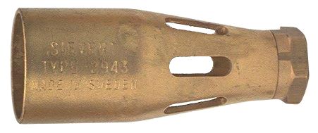 SIEVERT PRO 88 Brännare, fyllig vindsäker låga, Ø 35 mm, 2000 g/h 2 bar, 3350 g/h 4 bar