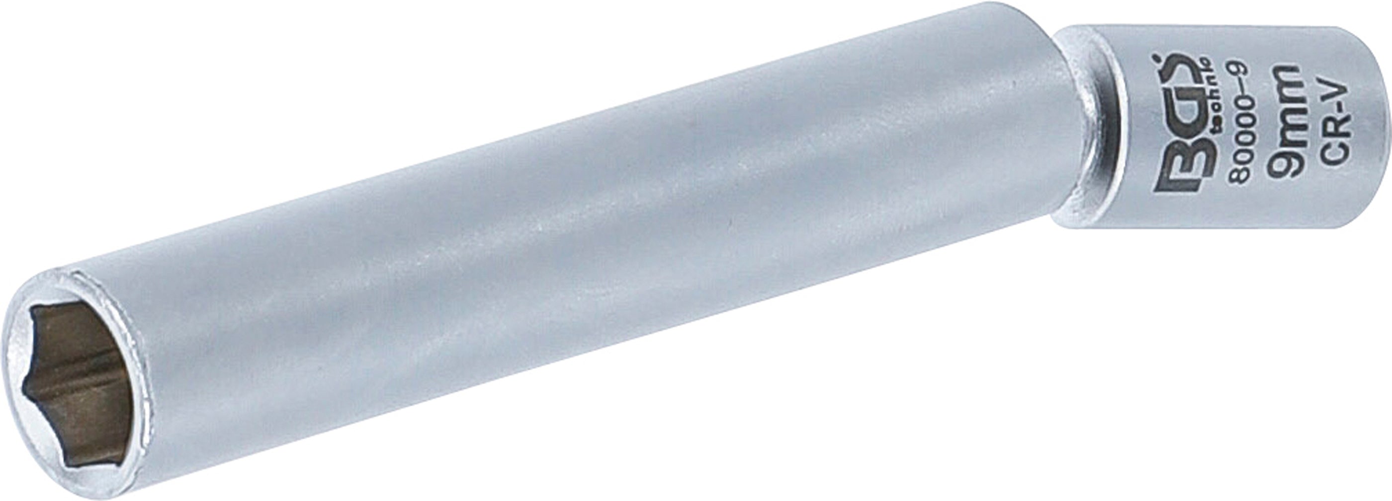 Ledad glöd- och tändstiftshylsa | 6,3 mm (1/4") | 9 mm