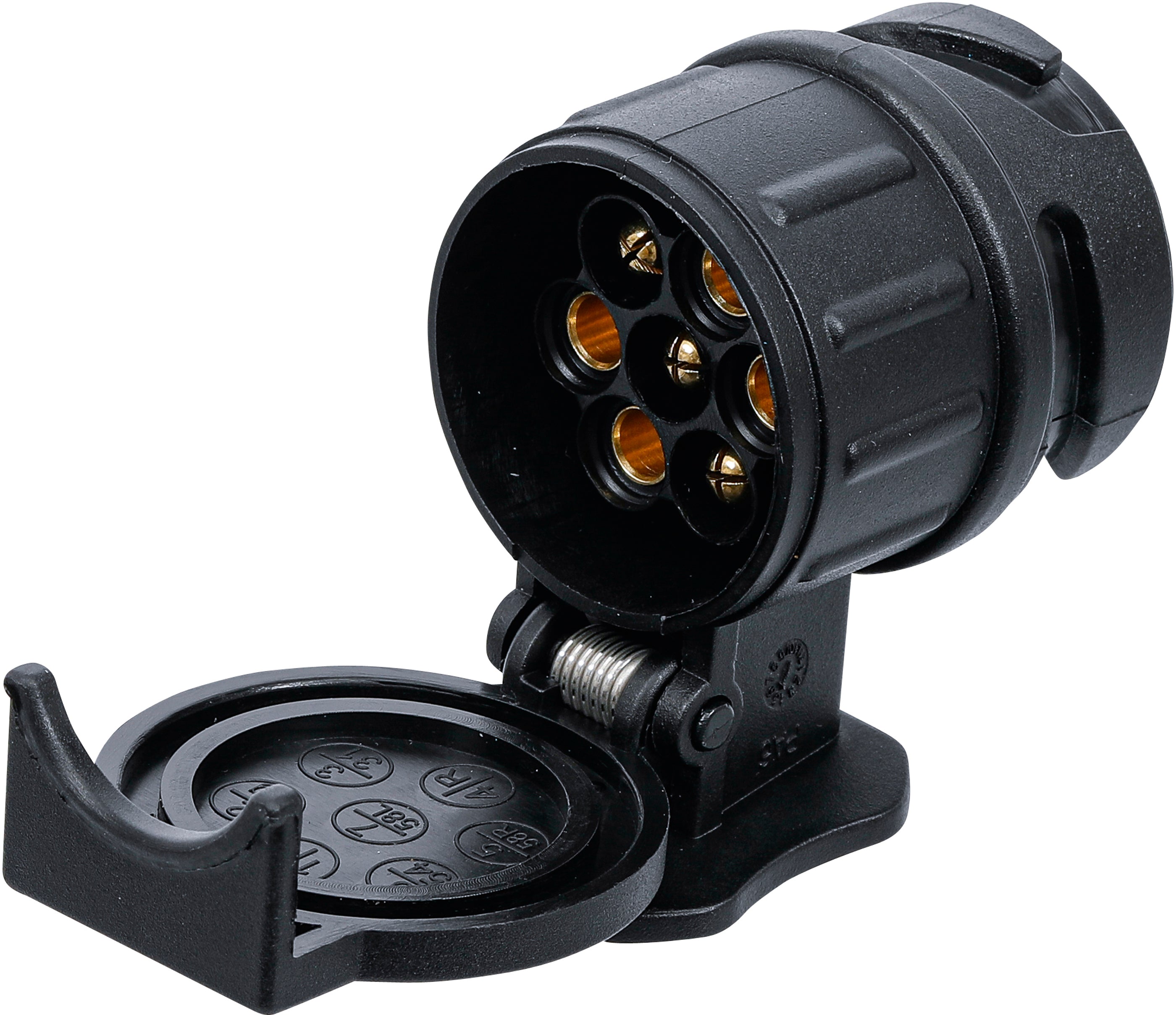 Adapter för släpvagnskontakt | 13-polig till 7-polig