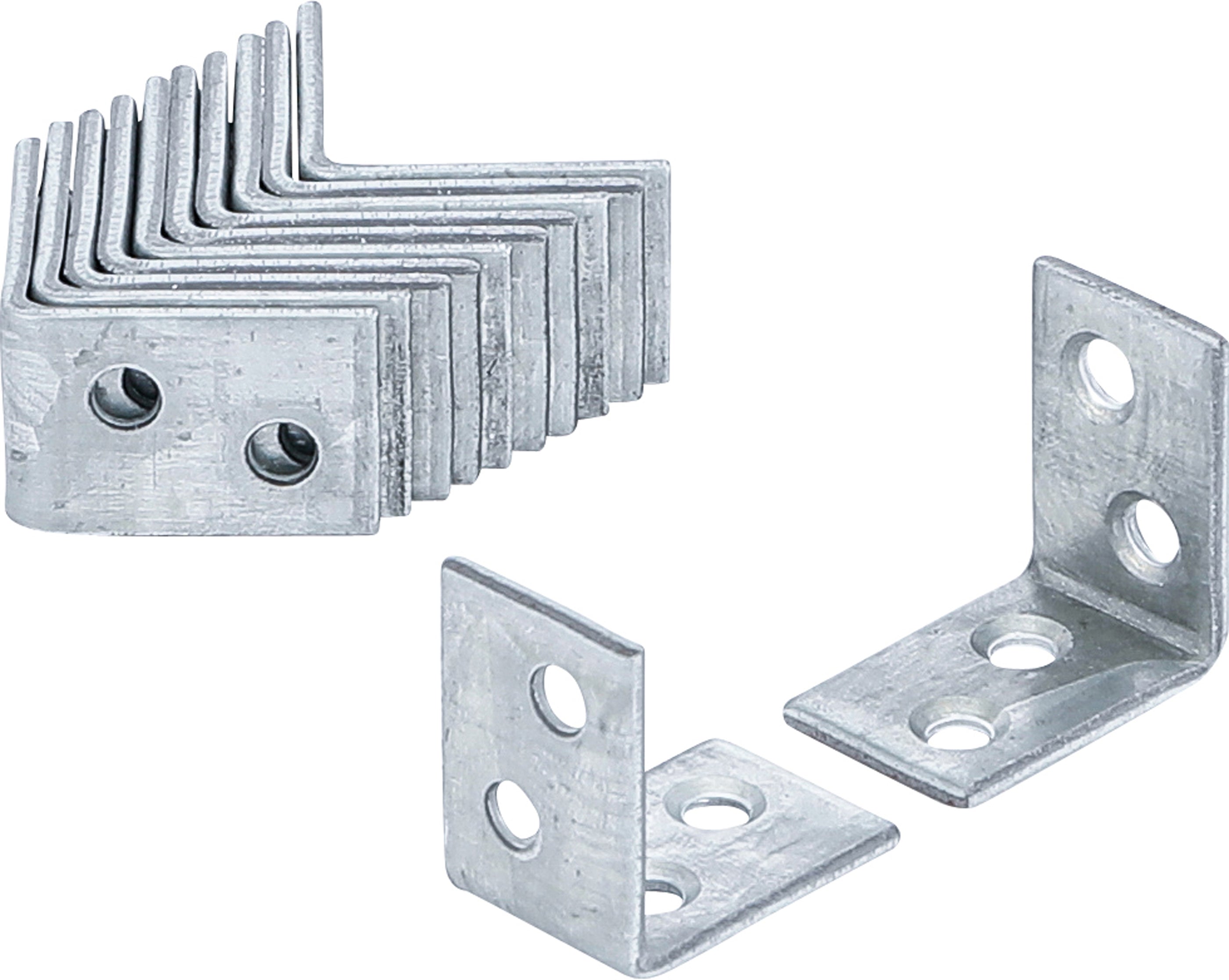 Vinkelbeslag | 25 x 25 x 15 mm | 12 delar