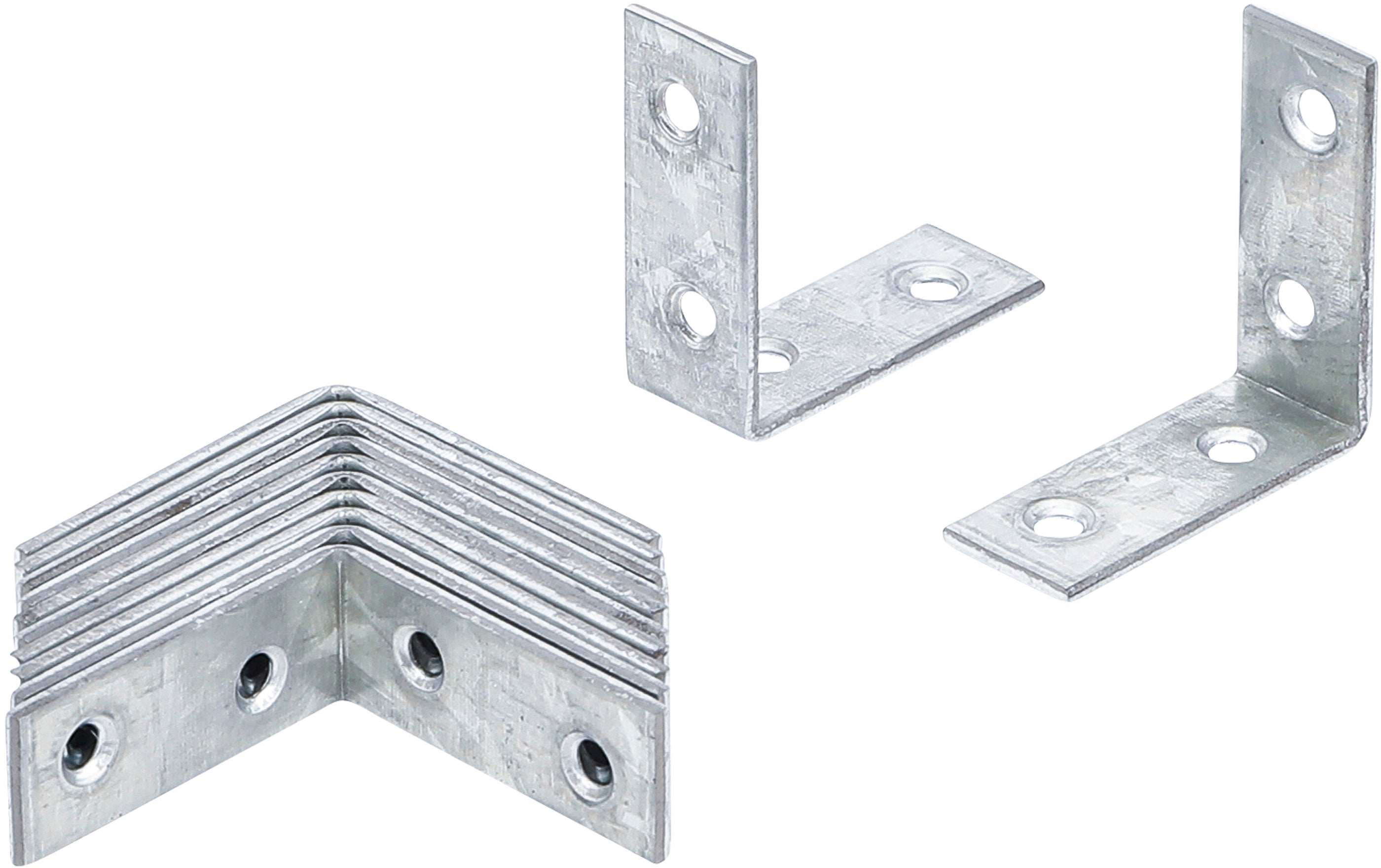 Vinkelbeslag | 40 x 40 x 15 mm | 12 delar