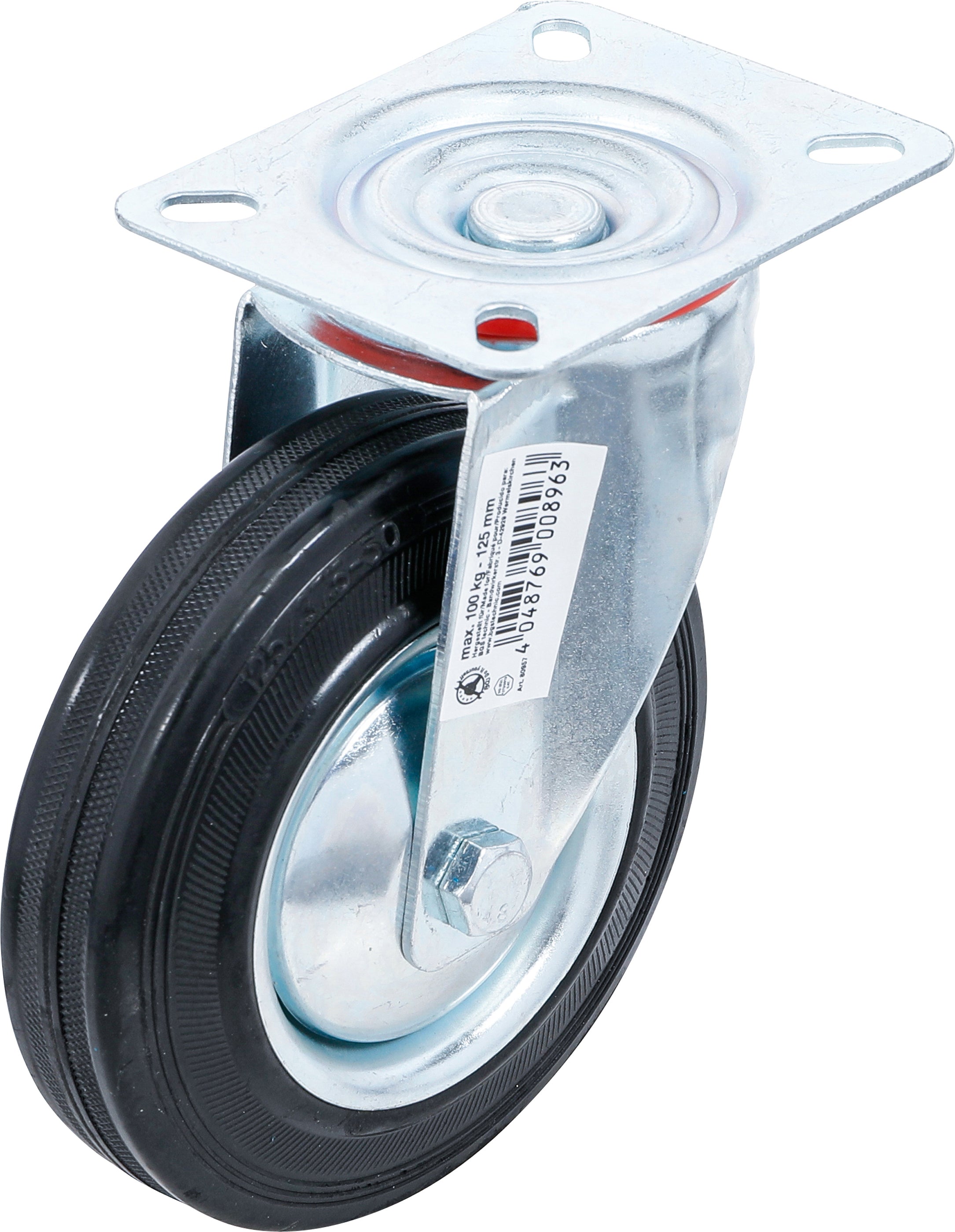 Styrrulle | Med skruvsockel | Ø 125 mm