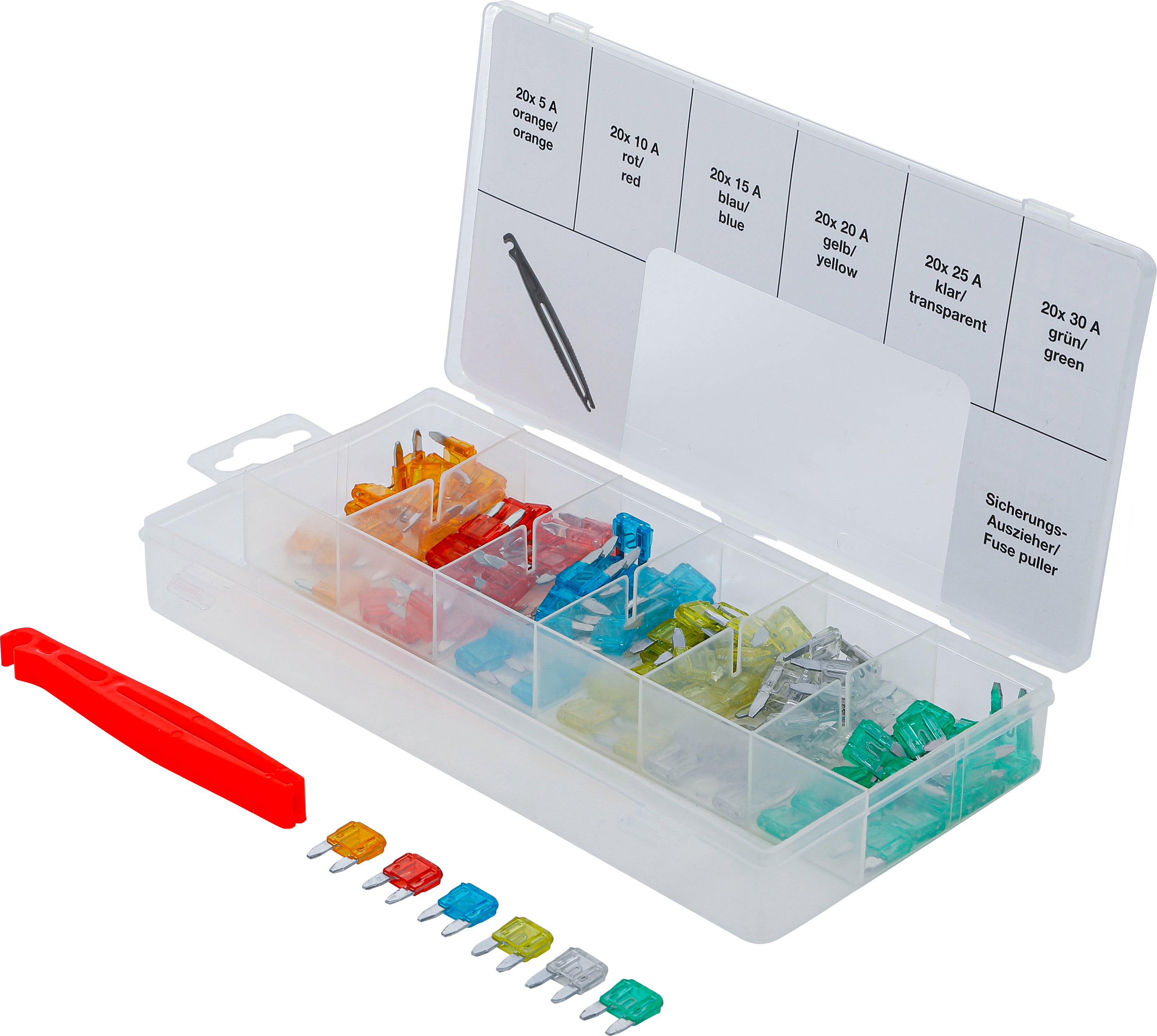 Fordon-Säkrings-Sortiment | Mini | 121 delar