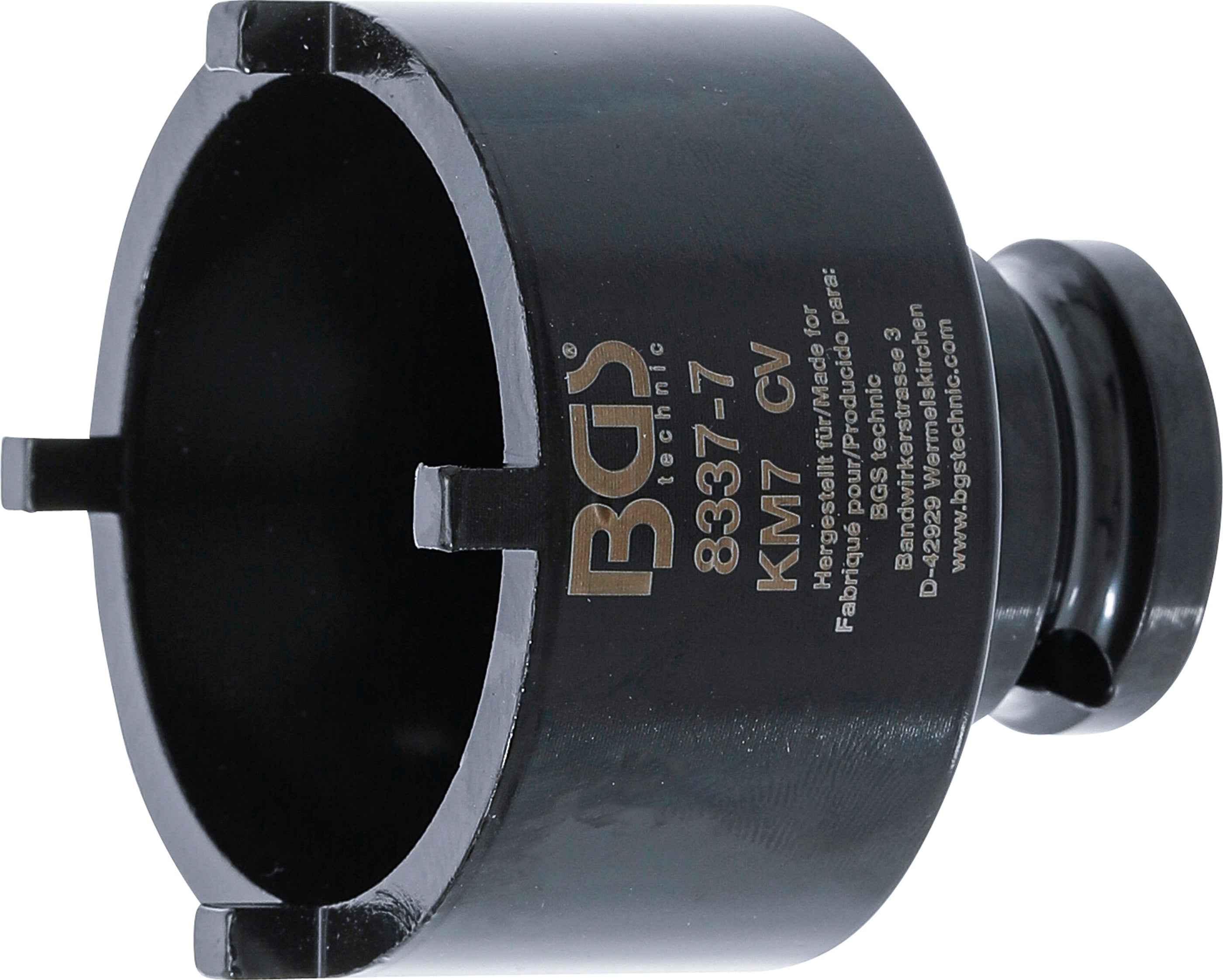 Hakmutternyckel | Yttre tappar | KM7