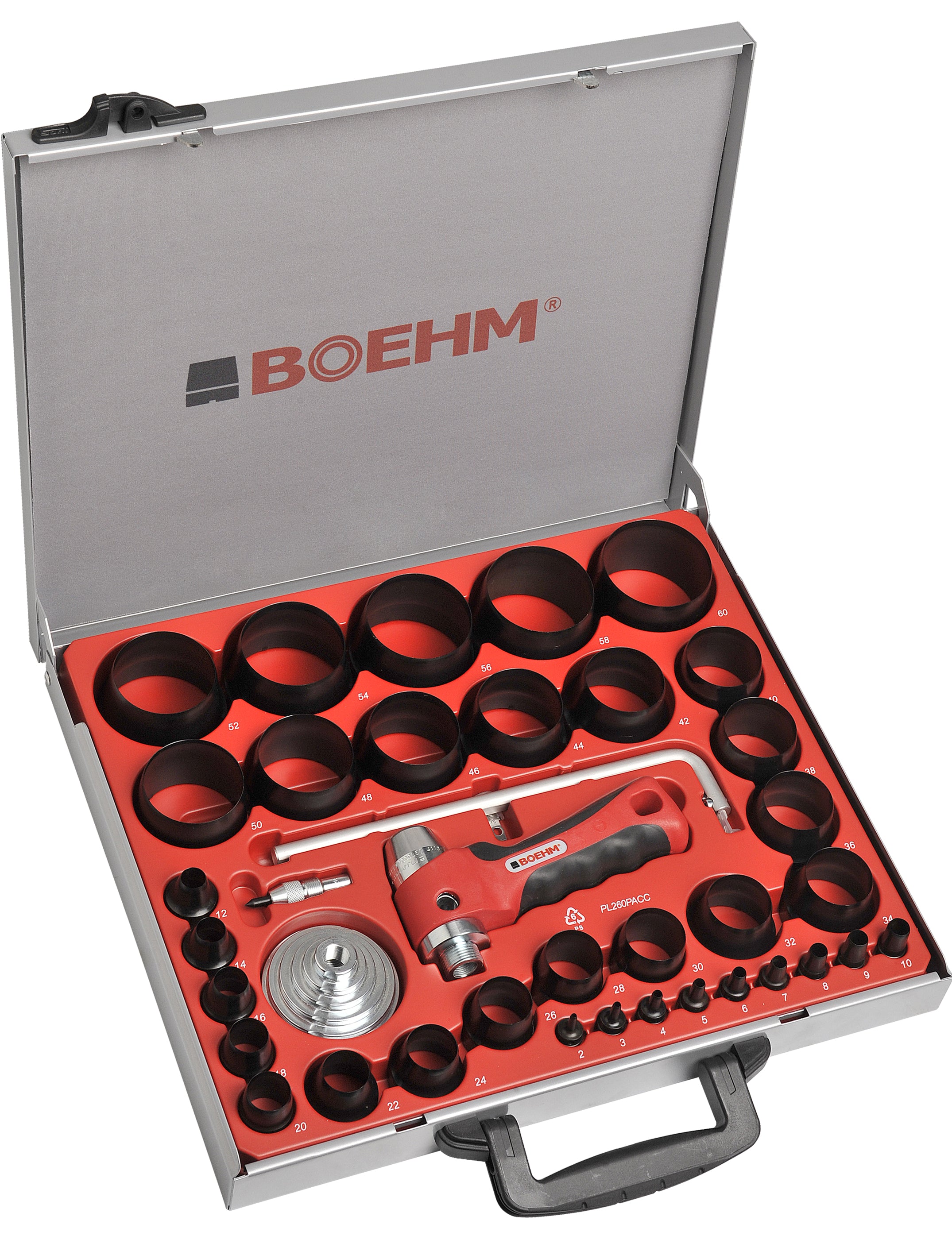 BOEHM HÄlstansset 2-50mm inkl. centrumspets