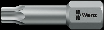 WERA 867/1 TZ TX 20 x 25 mm Bits for TORX socket screws TX 20x25