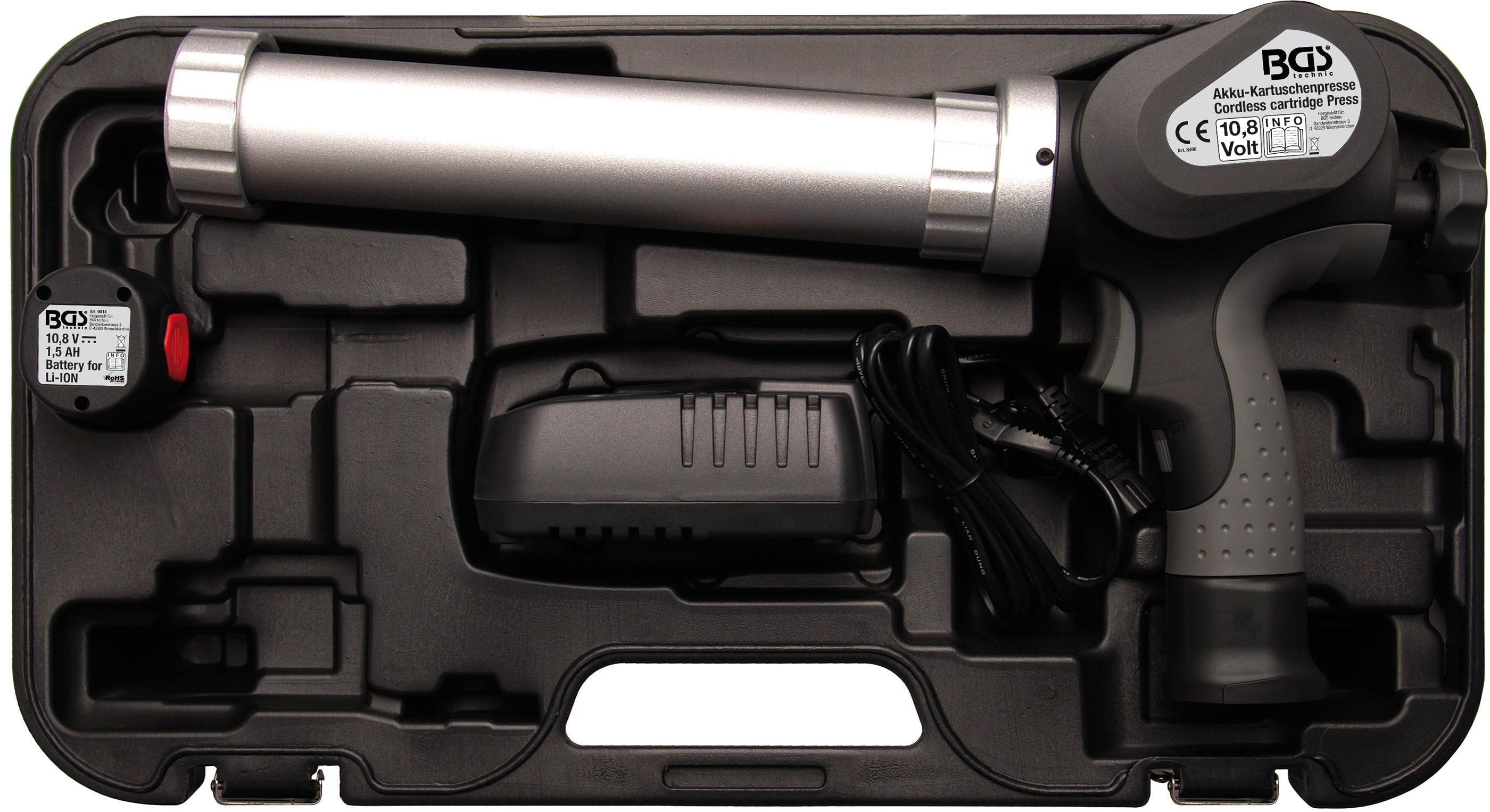 Batteridriven patronpress | Lit.jon 10,8 V