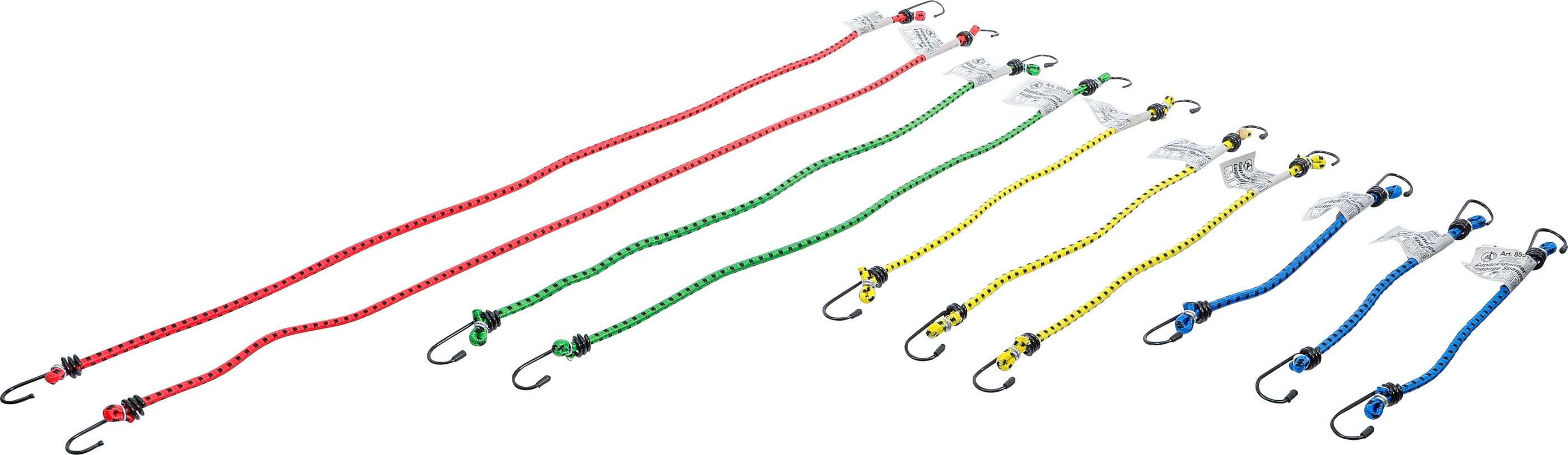 Bagagespännare-sats | 300 - 800 mm | 10 delar