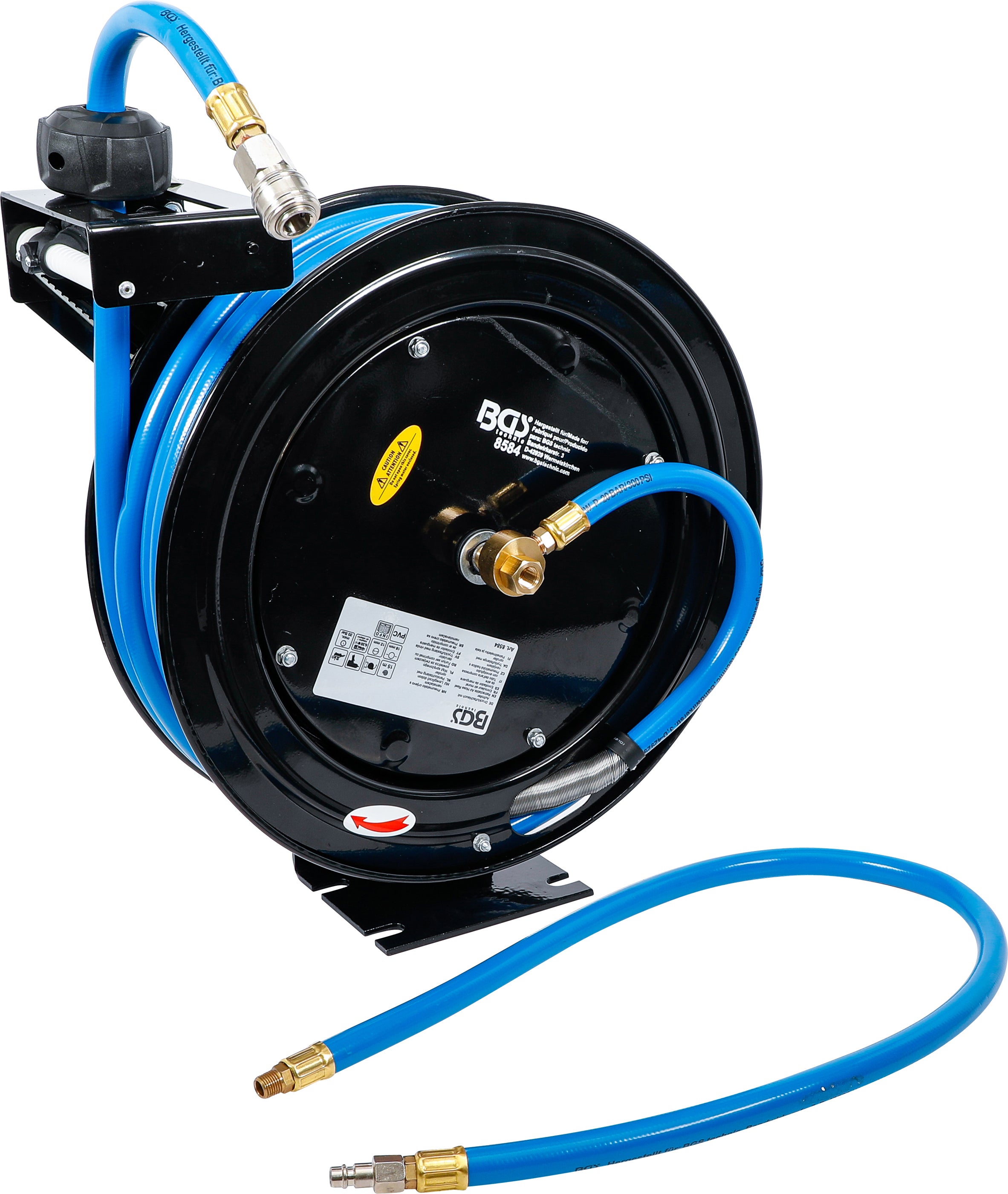 Tryckluft slangvinda | automatisk | 15 m