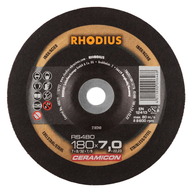 RHODIUS CERAMICON 180x7,0 10/förp