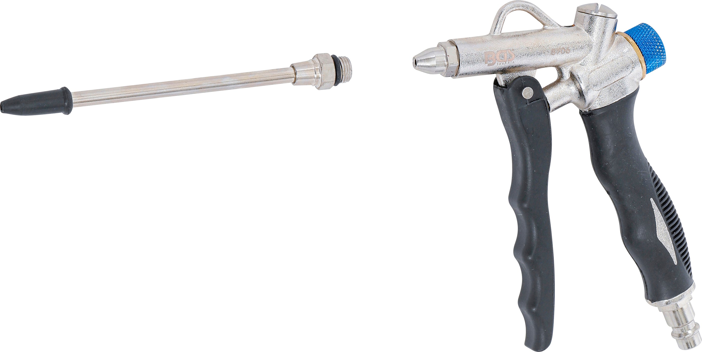 Tryckluft-blåspistol med mängdreglage