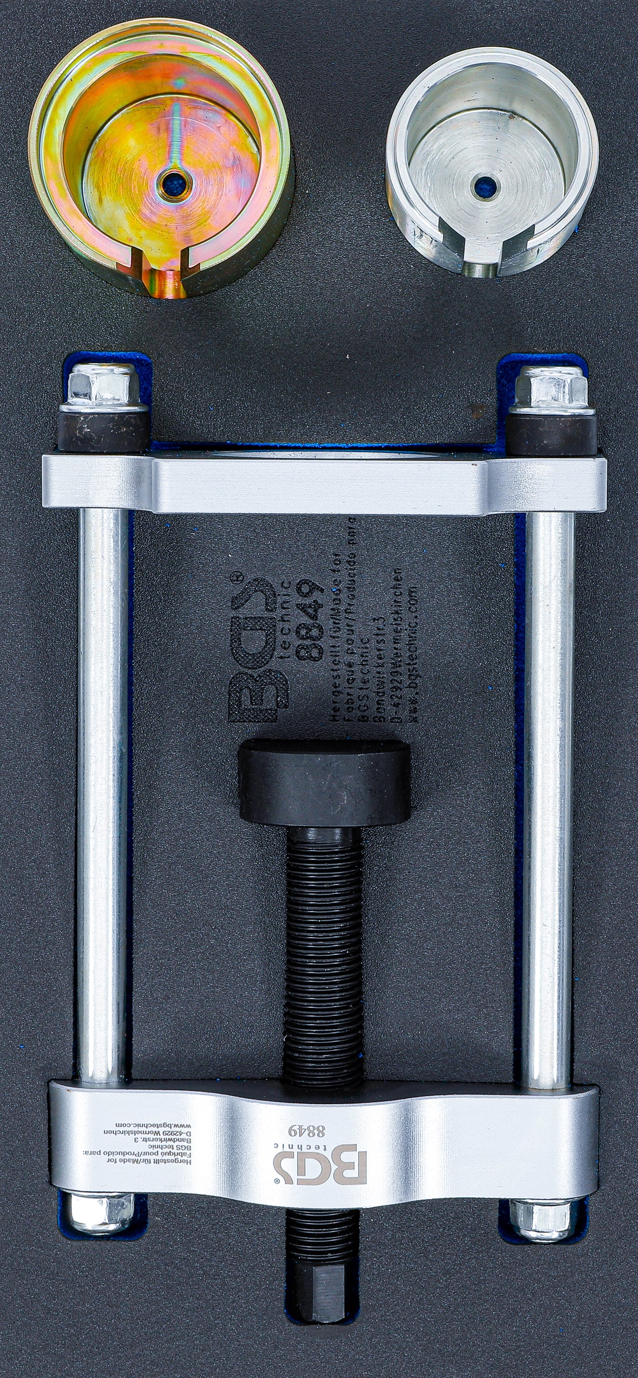 Verktygssats för på tvärarmsbussning för bakaxel | för Ford, Mazda, Volvo