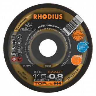 RHODIUS Kapskiva XT8 115x0,8x22,23 (50 frp)
