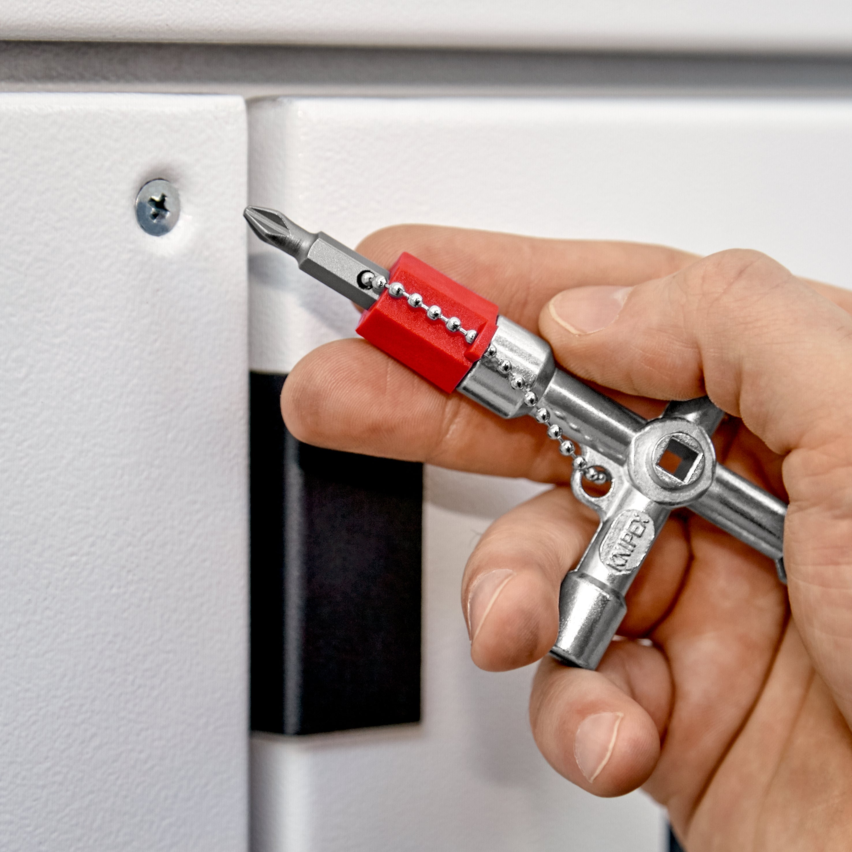 KNIPEX Apparatskåpsnyckel 76mm