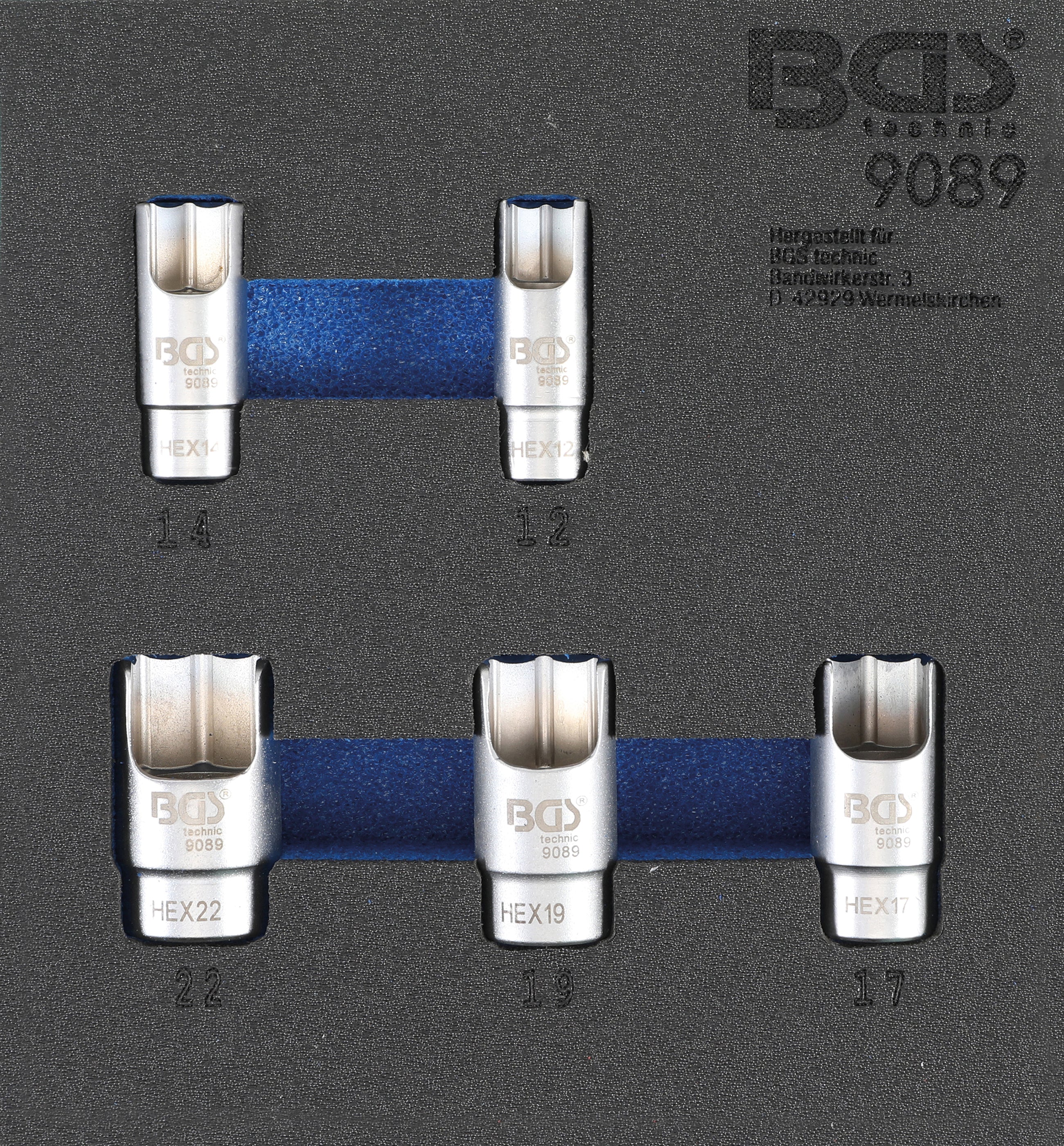 Verkstadsvagninlägg 1/6: Special-Insatser för Vinkel-Rörkopplingar | 5 delar