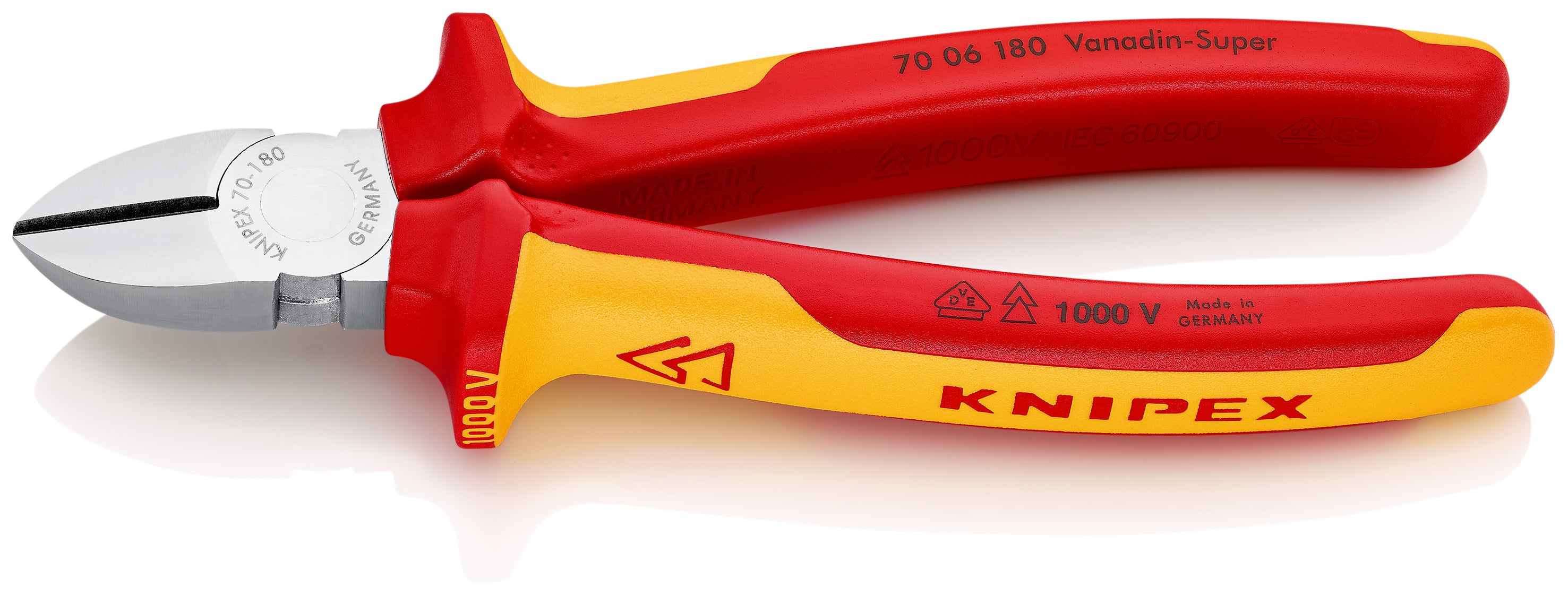 KNIPEX Sidavbitare 1000V 180 mm