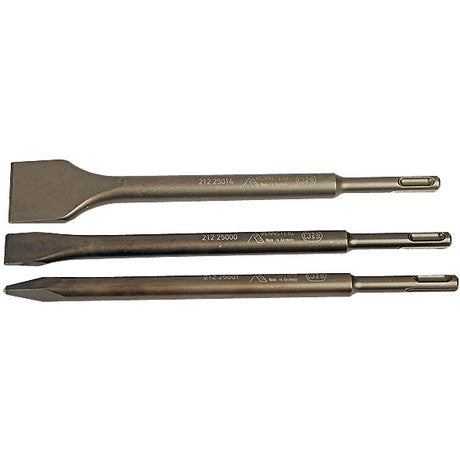 RENNSTEIG Chisel set SDS plus 3-piece