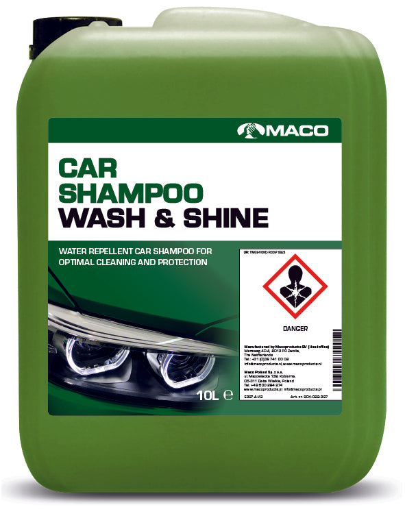 MACO Car Shampoo Wash & Shine 10L