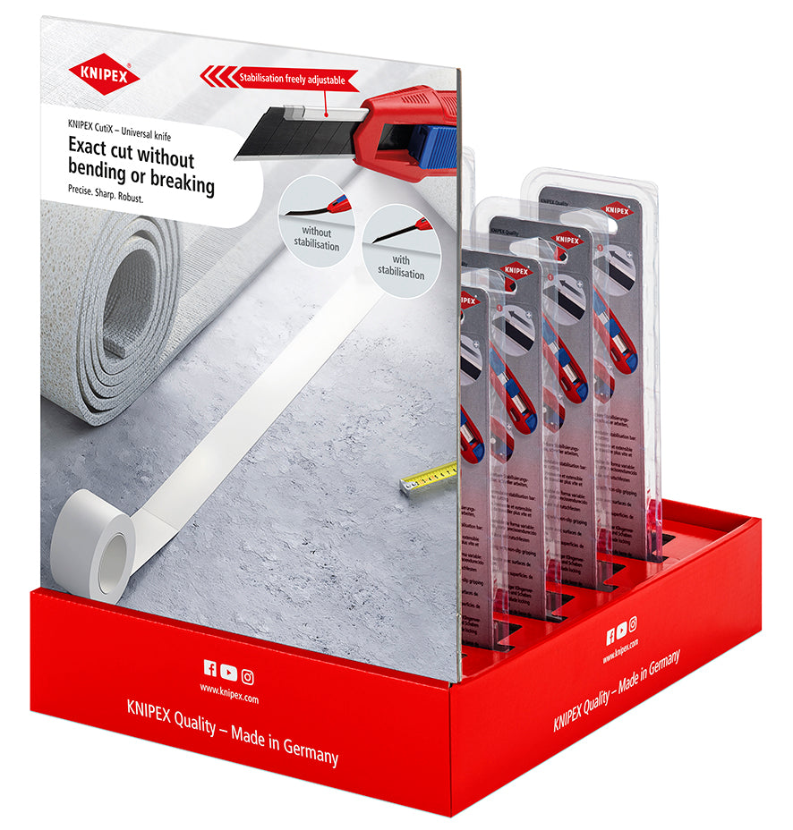 KNIPEX Försäljningsdisplay 10 x 9010165BK