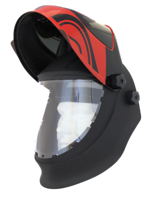 Weltek Svets/Slipvisir batteridrivet partikel/kemfilter