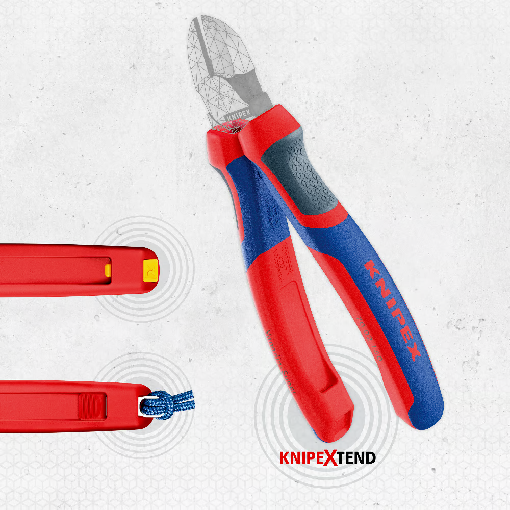 KNIPEX ColorCode Clips Color mix 1 (10 pieces) 21 mm