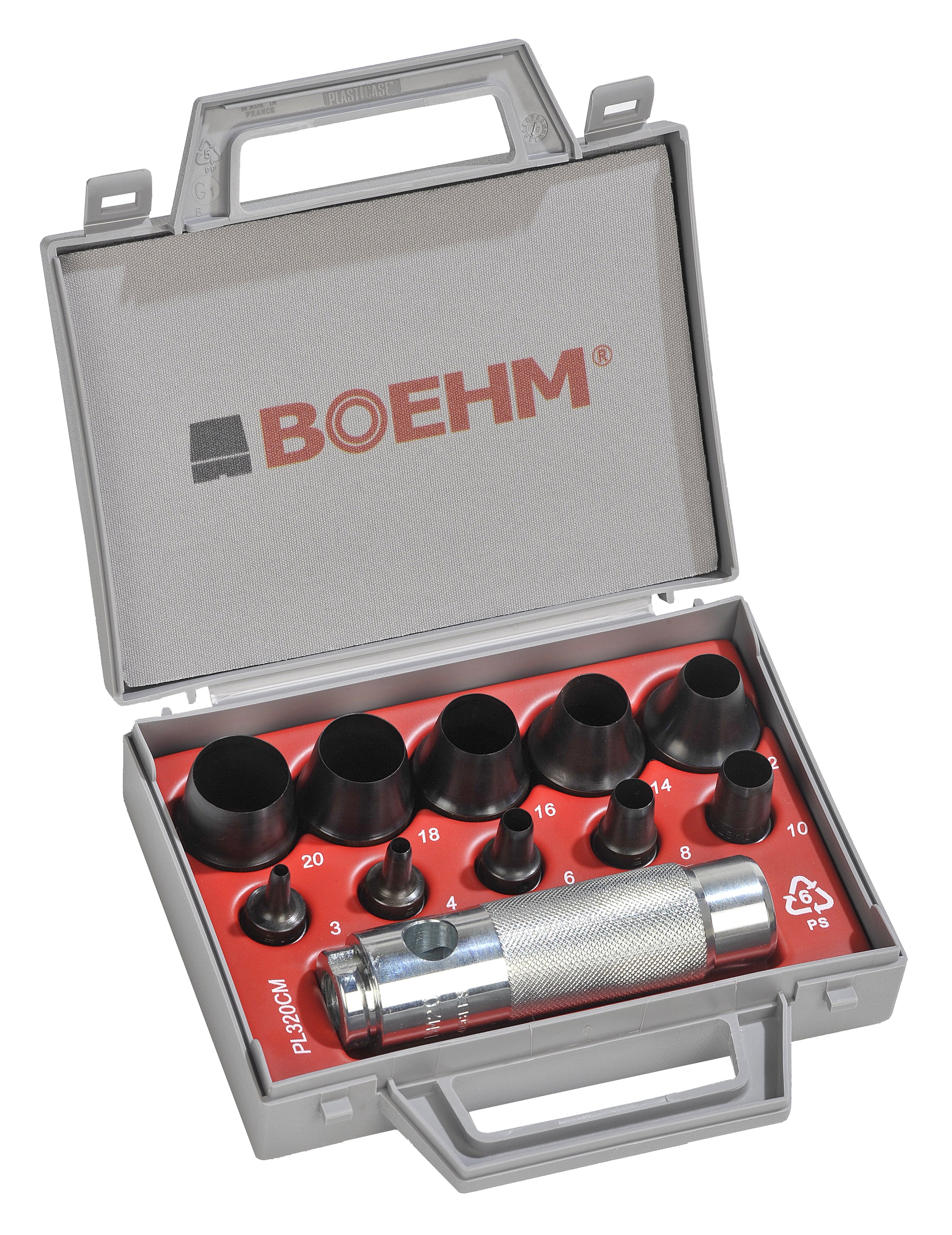 BOEHM Hålstansset 3-20mm