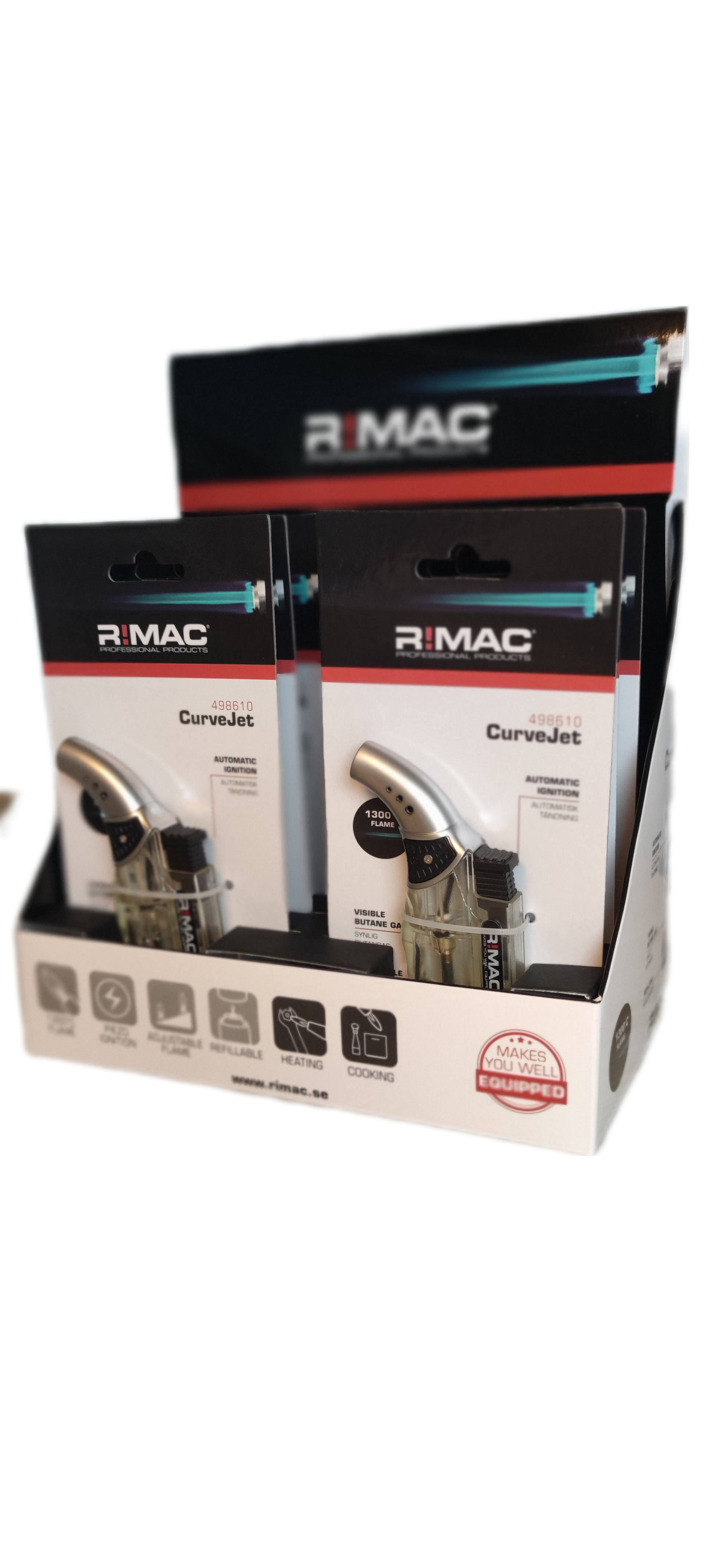 R!MAC CurveJet butangasbrännare