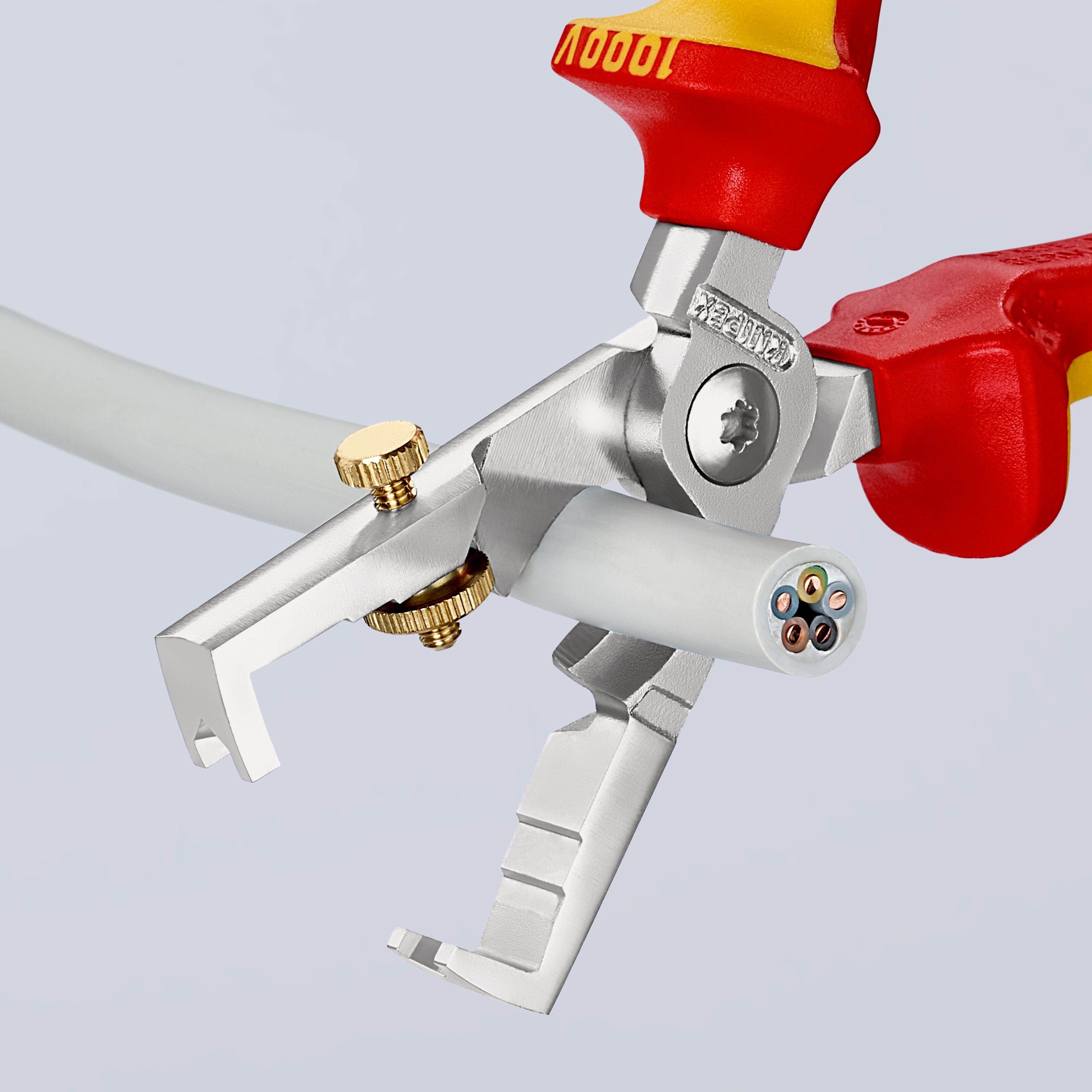 KNIPEX StriX® Avisoleringstång med kabelsax