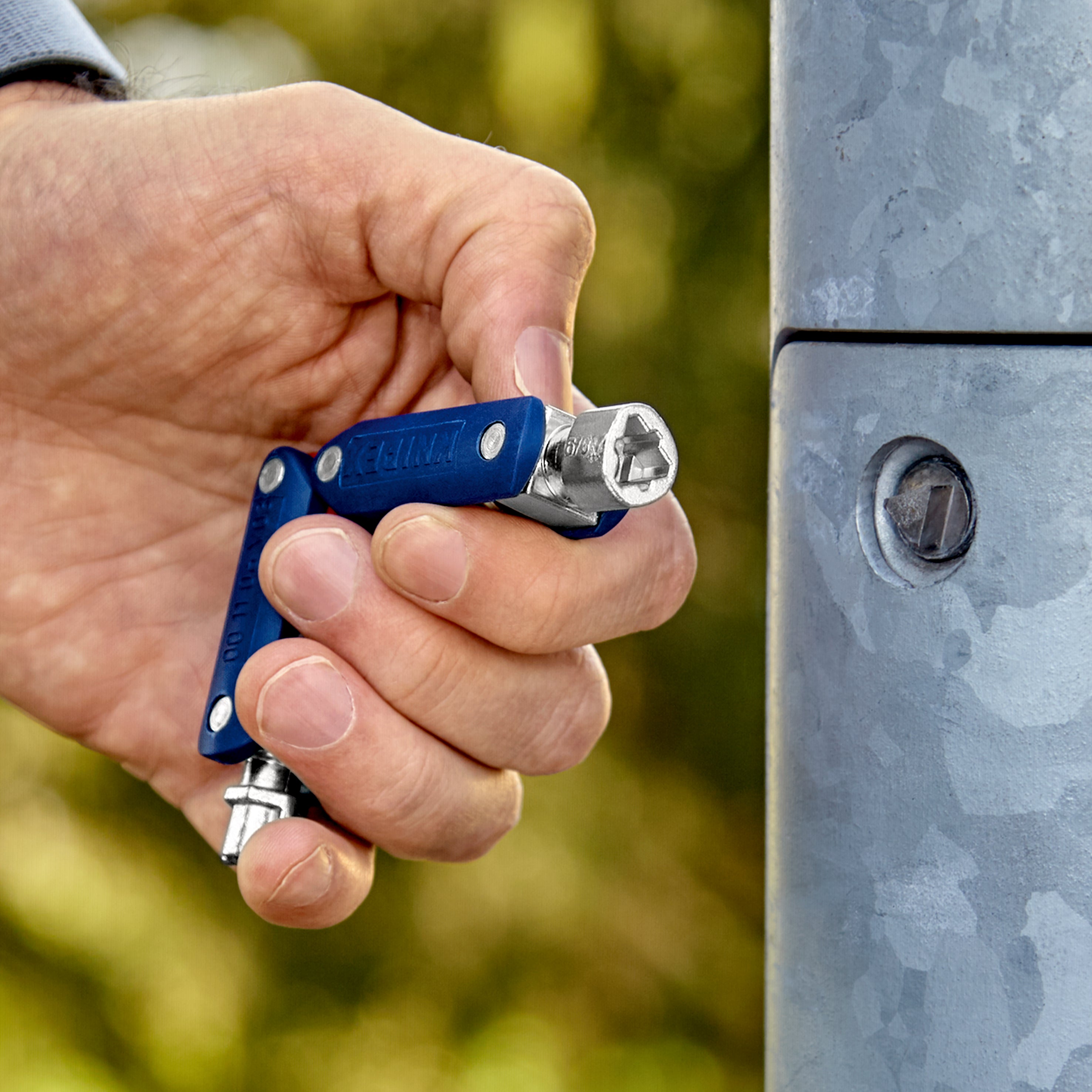 KNIPEX Apparatskåpsnyckel "DoubleJoint" 62 mm