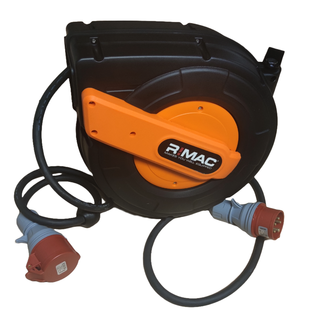 RIMAC Kabelvinda vägg 380V H07RN-F, 5x2.5mm² - 15m