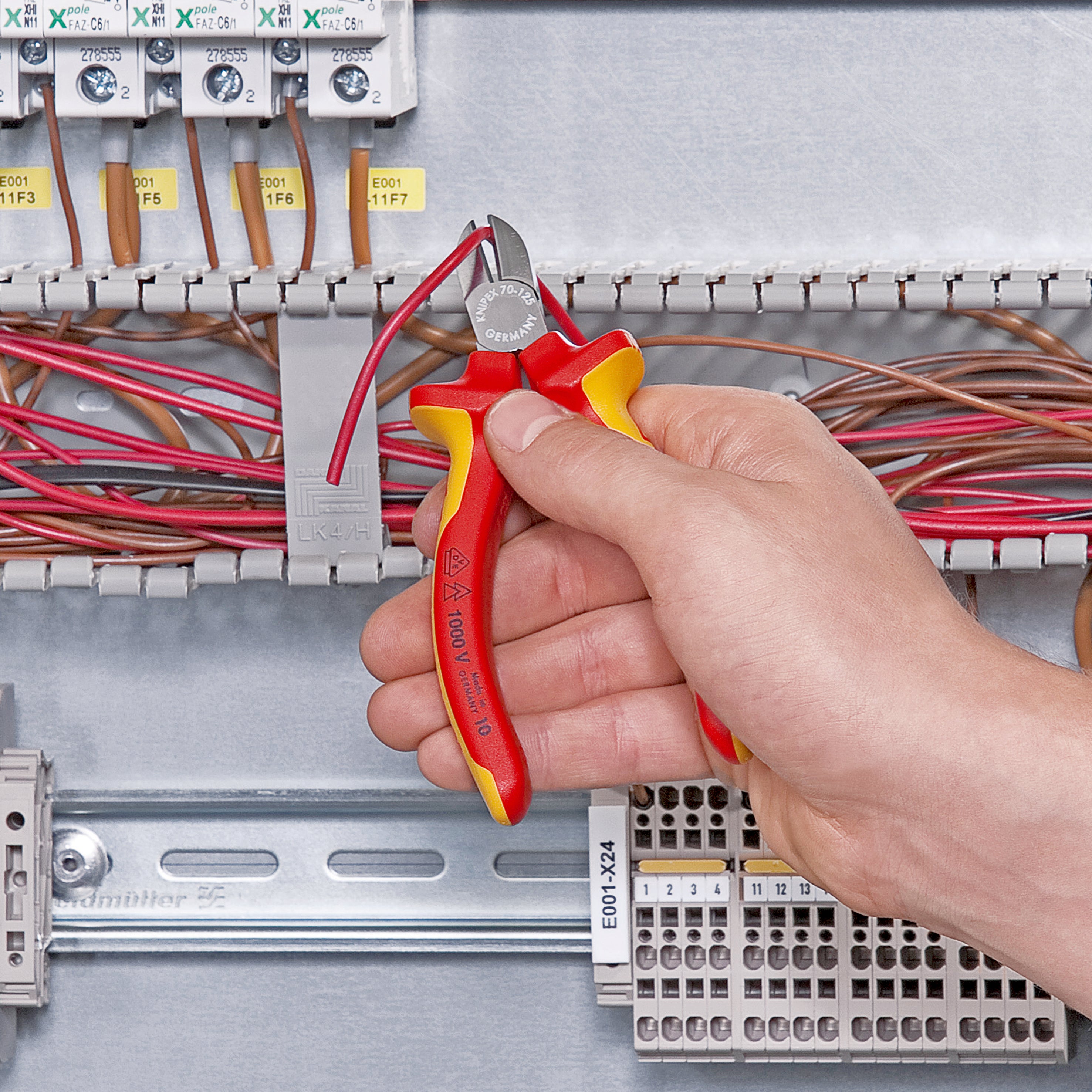 KNIPEX Sidavbitare 1000V 125 mm