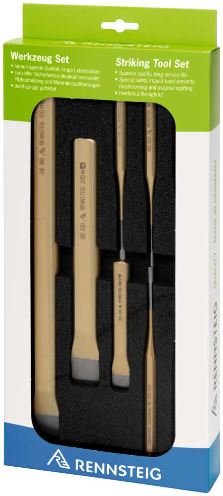 RENNSTEIG Dorn/Huggmejselset 8del