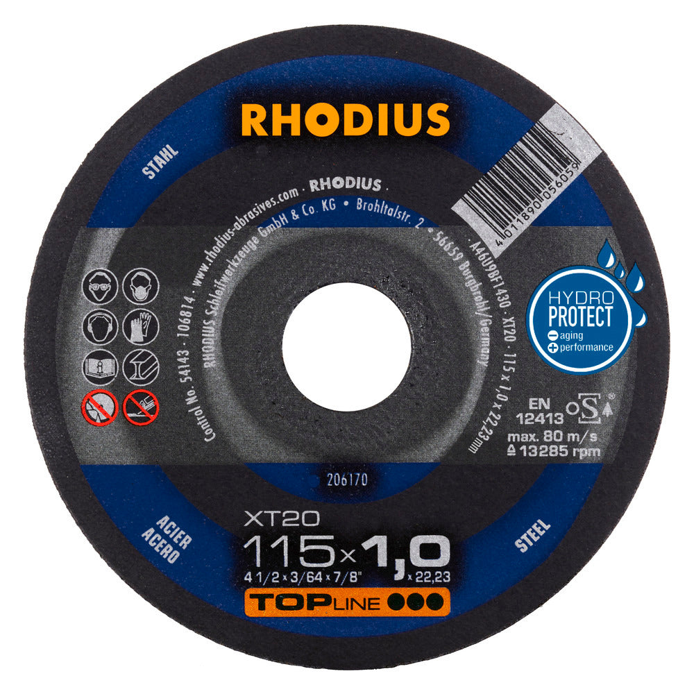 RHODIUS XT20 Kapskiva 115x1,0 x22,23 (50 förp)