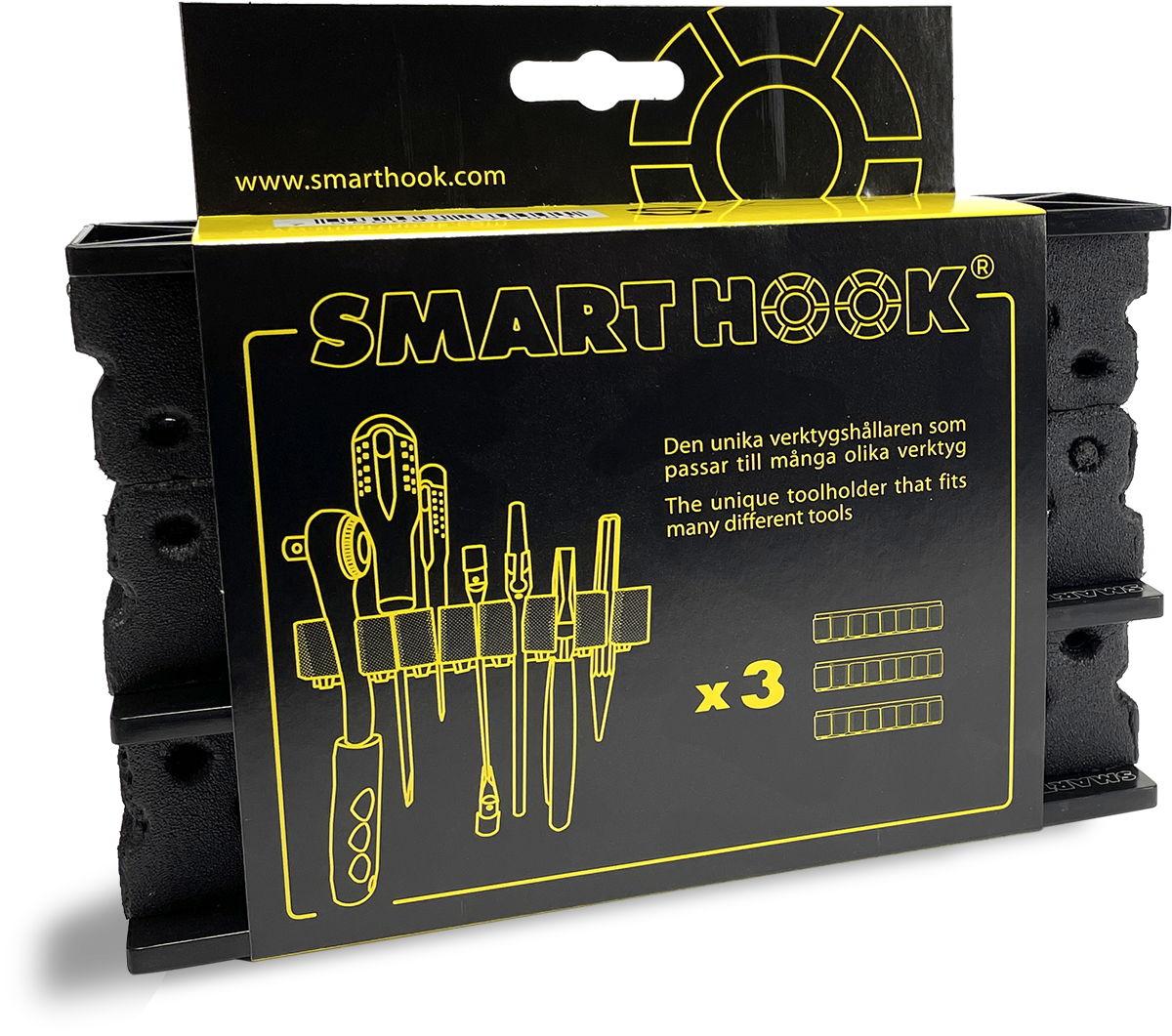 SMARTHOOK Verktygshållare 3-pack