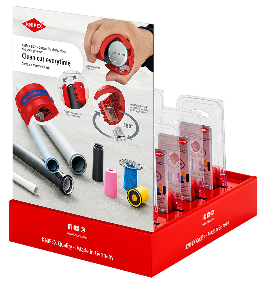 KNIPEX Försäljningsdisplay 8 x 902210BK