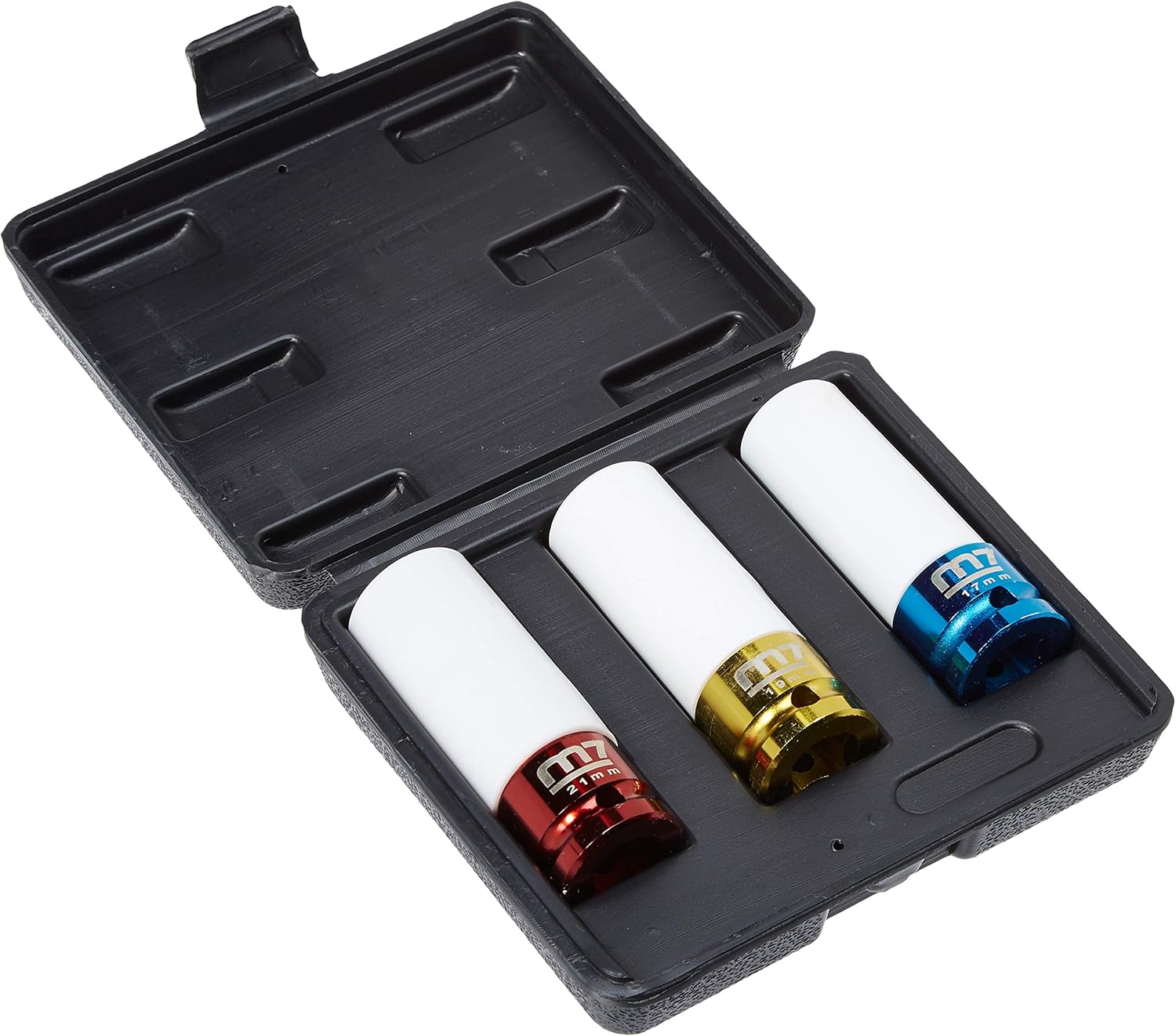 M7 Krafthylsset 1/2"- 17,19,21mm för Alu.fälgar