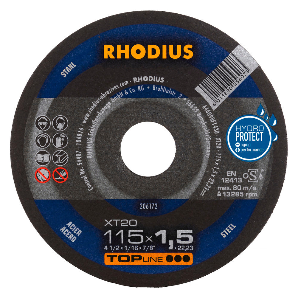 RHODIU SXT20 Kapskiva 115x1,5 x22,23 (50 förp)