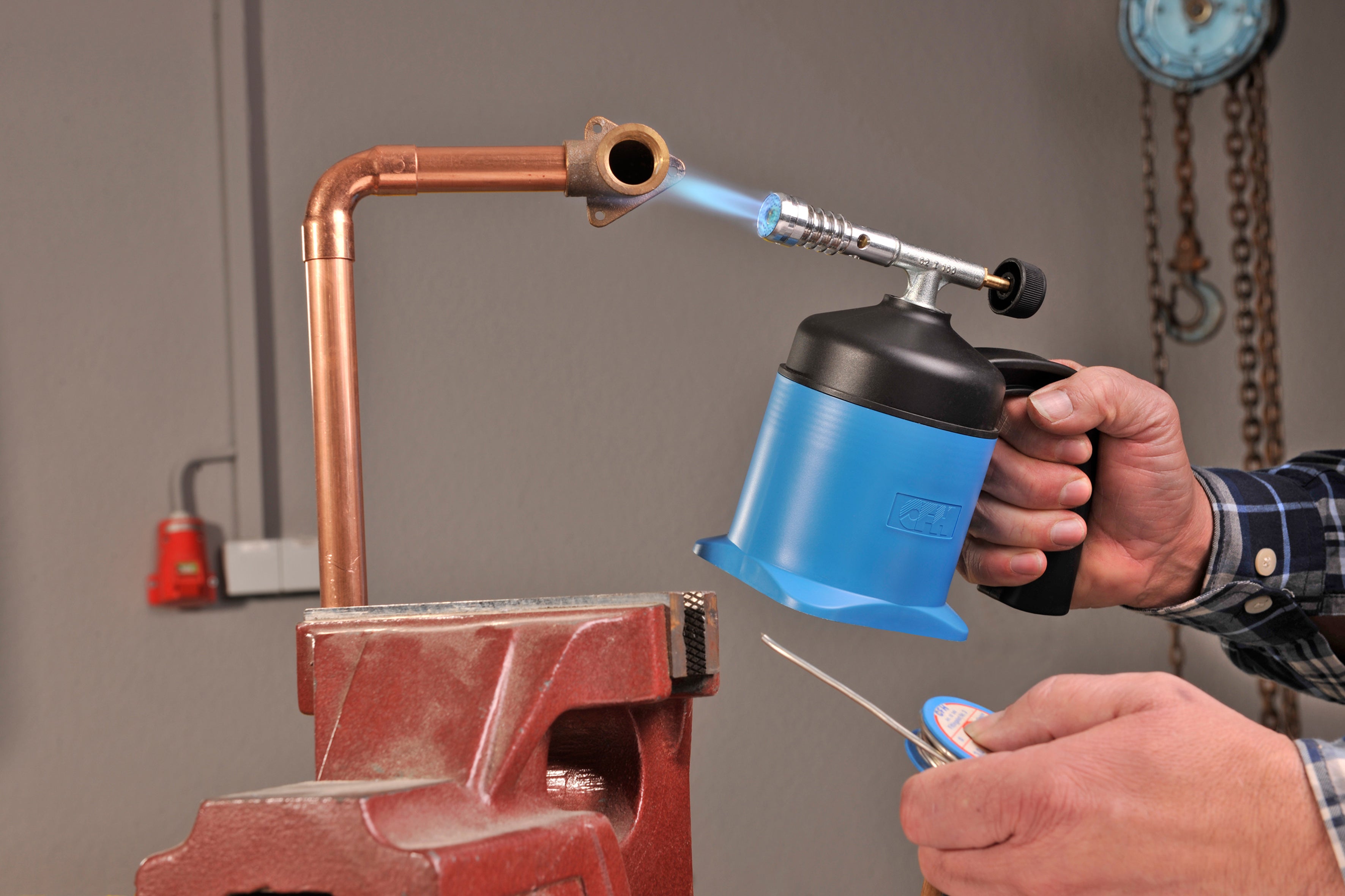 CFH gasbrännare inkl 5 butangasbehållare 190 g