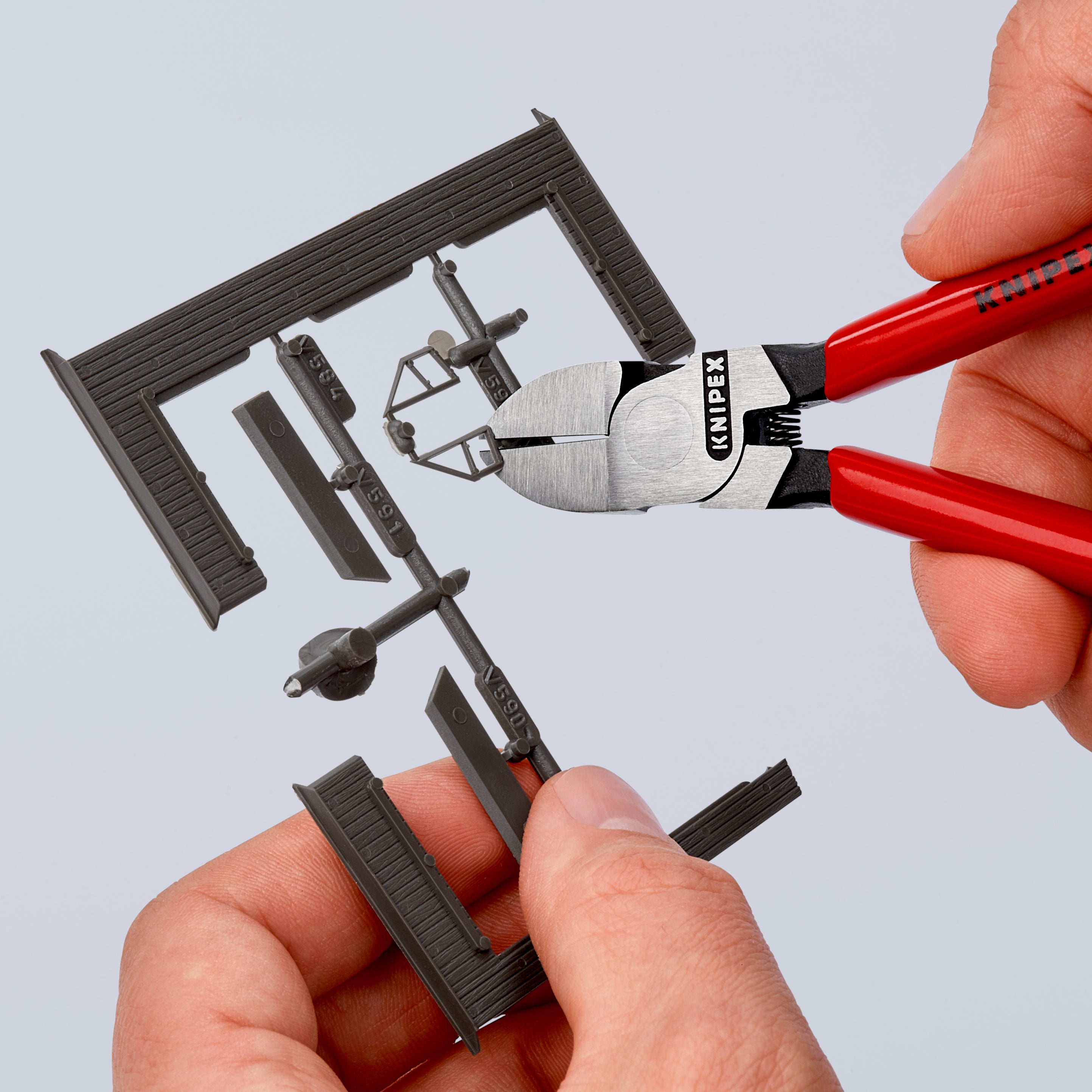 KNIPEX Sidavbitare för plast & bly 140mm