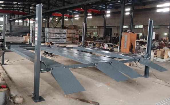 4-pelarlyft Parkeringslyft dubbel