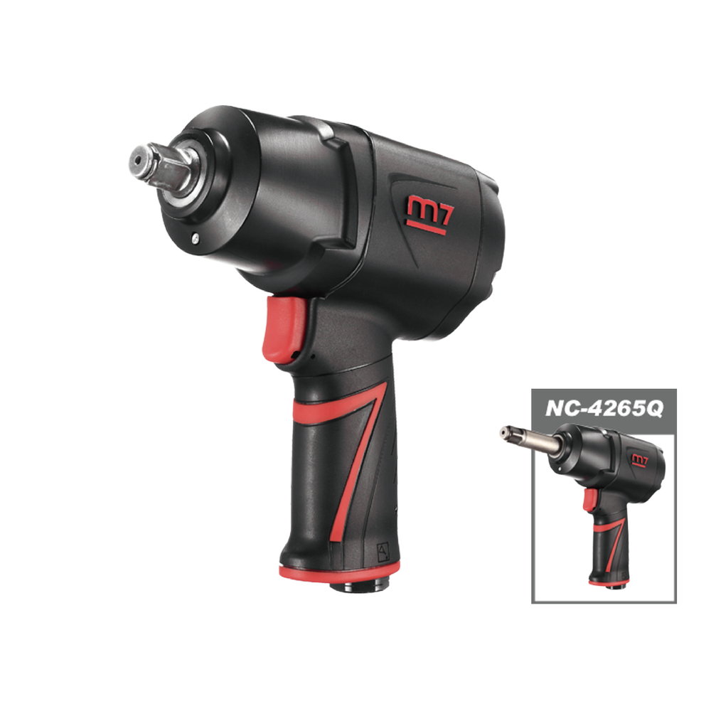 m7_1/2"_Composite Impact Wrench, Twin Hammer,1200ft-lb,1.7kg