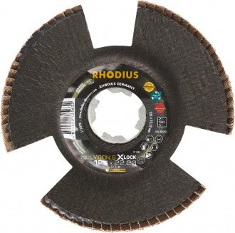 Rhodius Vision Speed XLock 125mm P60 10st/frp