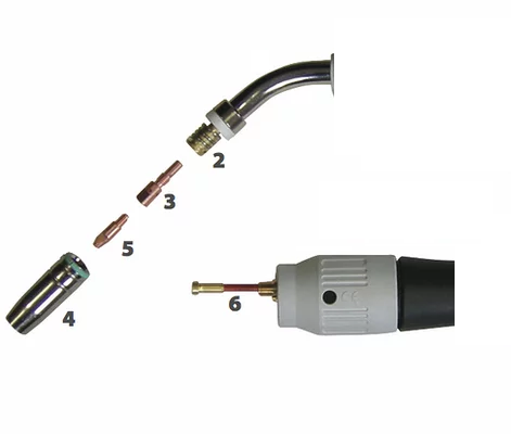 Gaskåpa Konisk M15 x2st