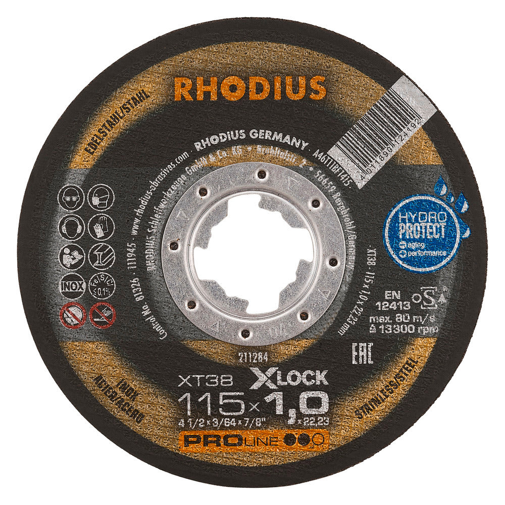 Rhodius XT38 XLock 115x1,0 (25 förp)